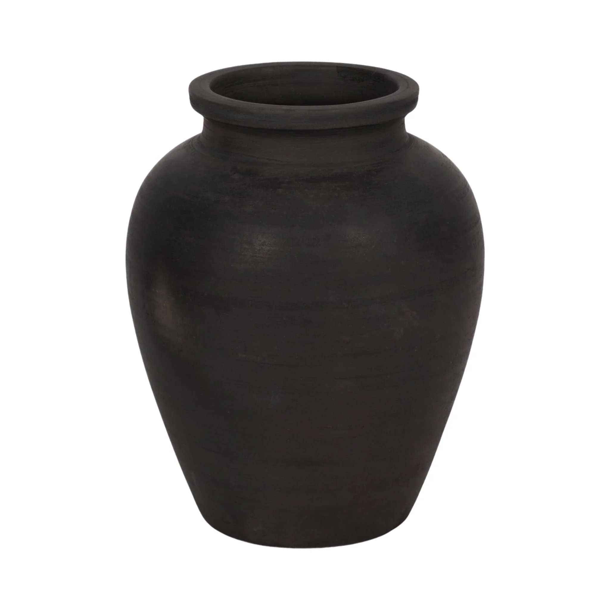 Terracotta, 10" Traditional Jug, Black - Image 3