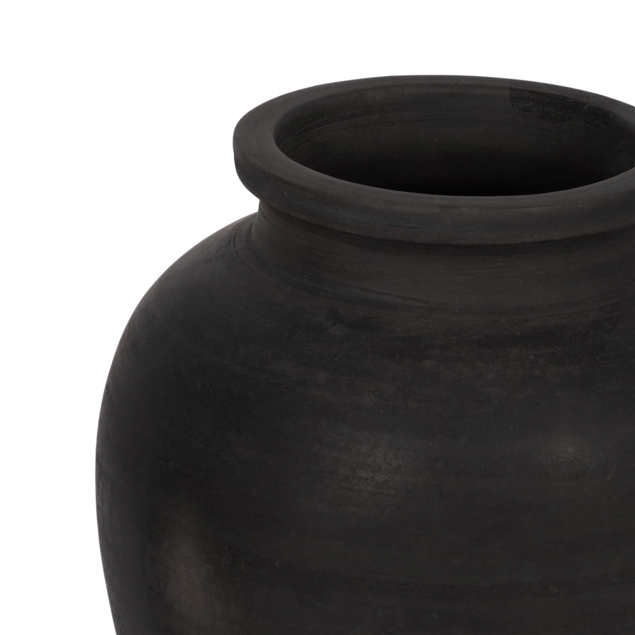 Terracotta, 10" Traditional Jug, Black - Image 4