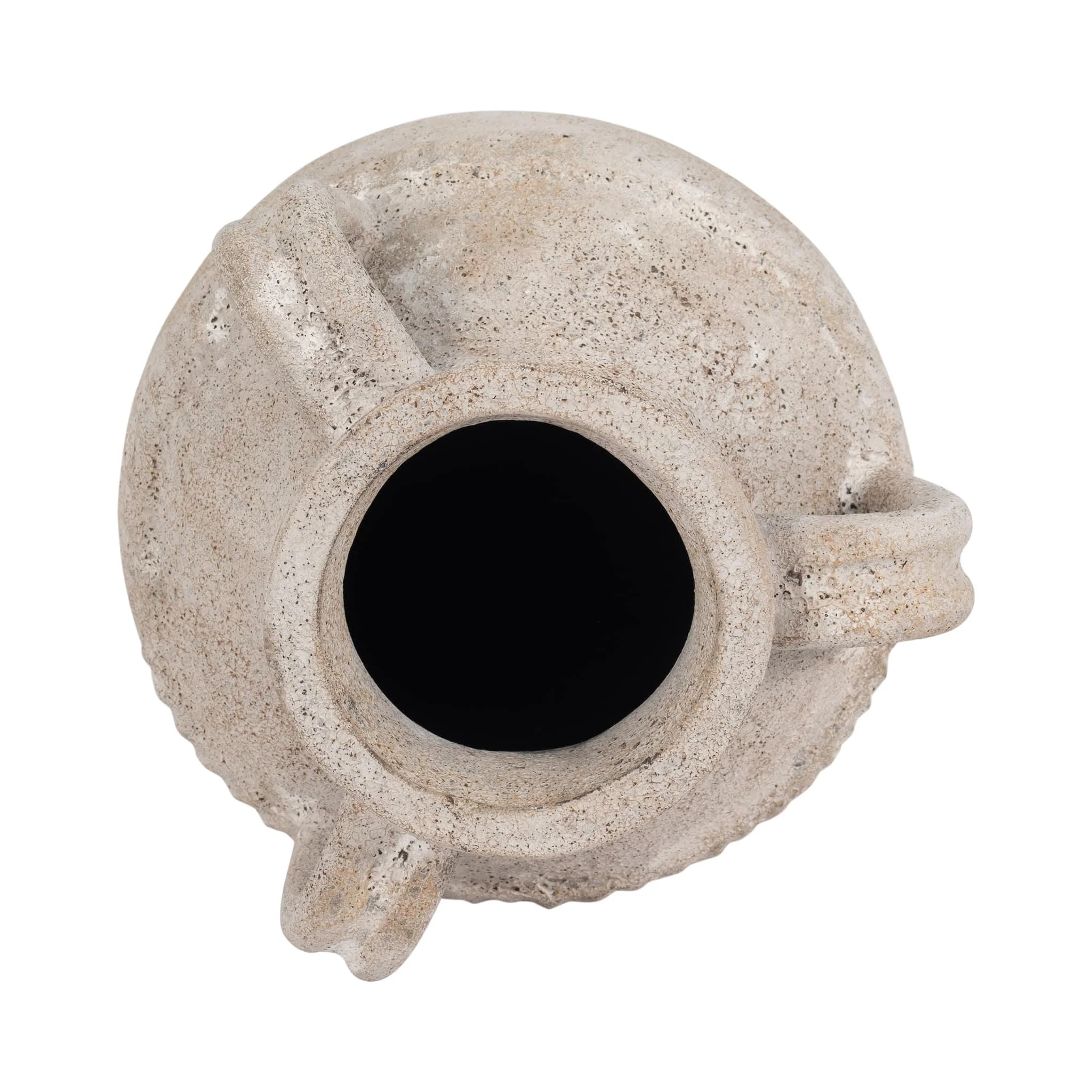 Terracotta, 10" Triple Handle Jug, Ivory - Image 5