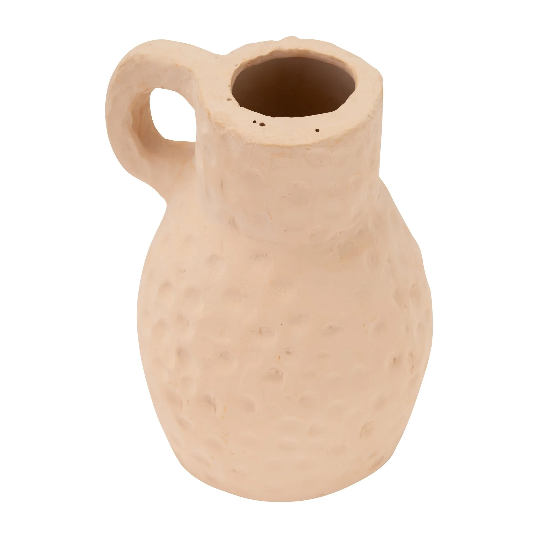 Terracotta 10"h, Texture Vase - Image 4