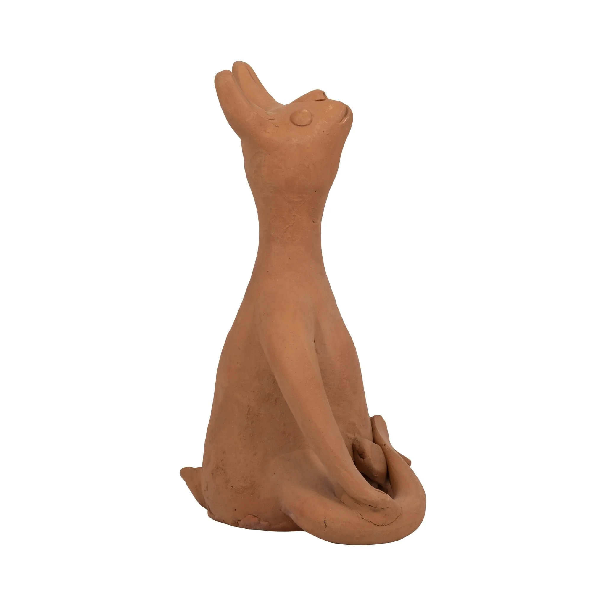 Terracotta, 9" Om Yoga Bunny, Natural - Image 3