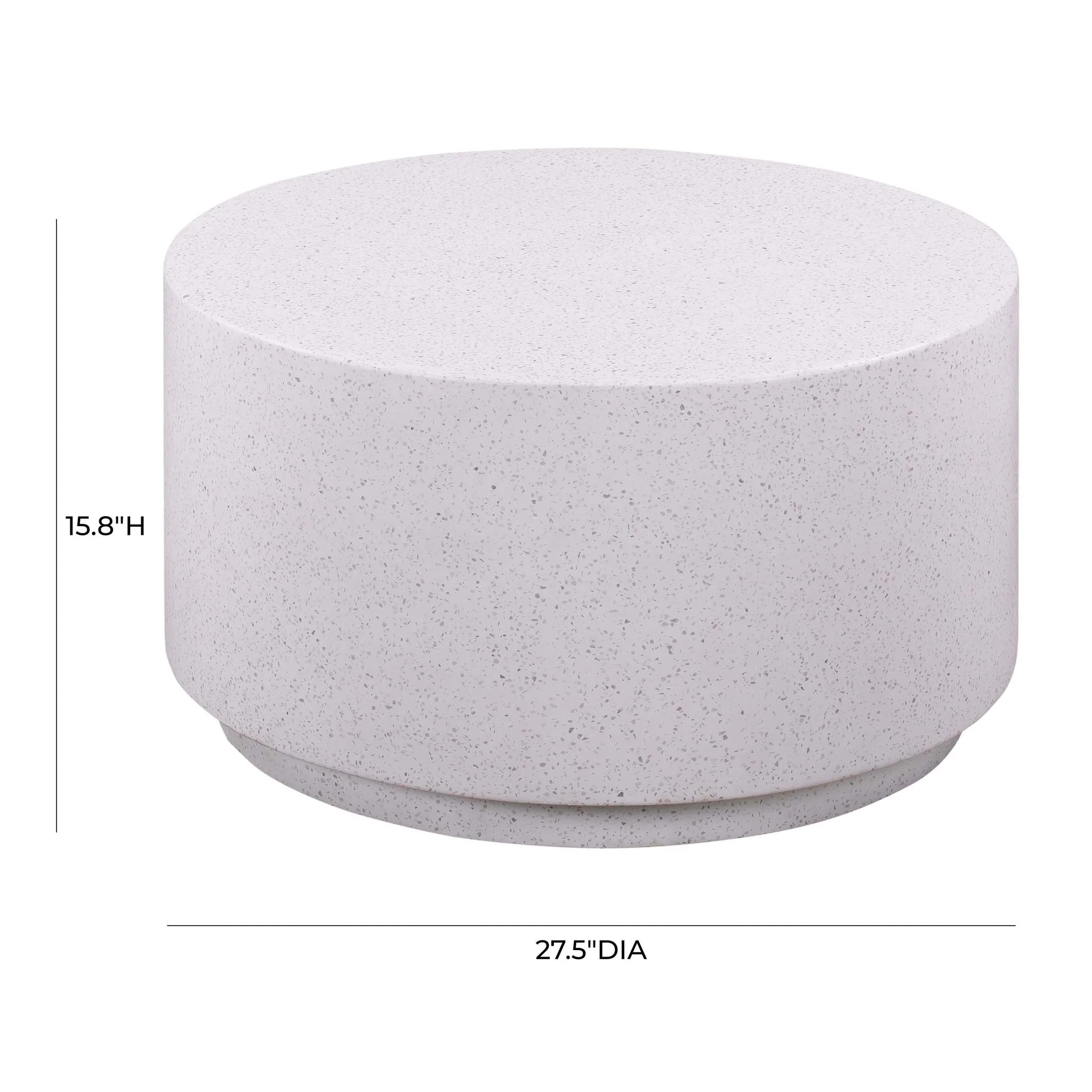 Terrazzo Light Speckled Coffee Table - Image 8