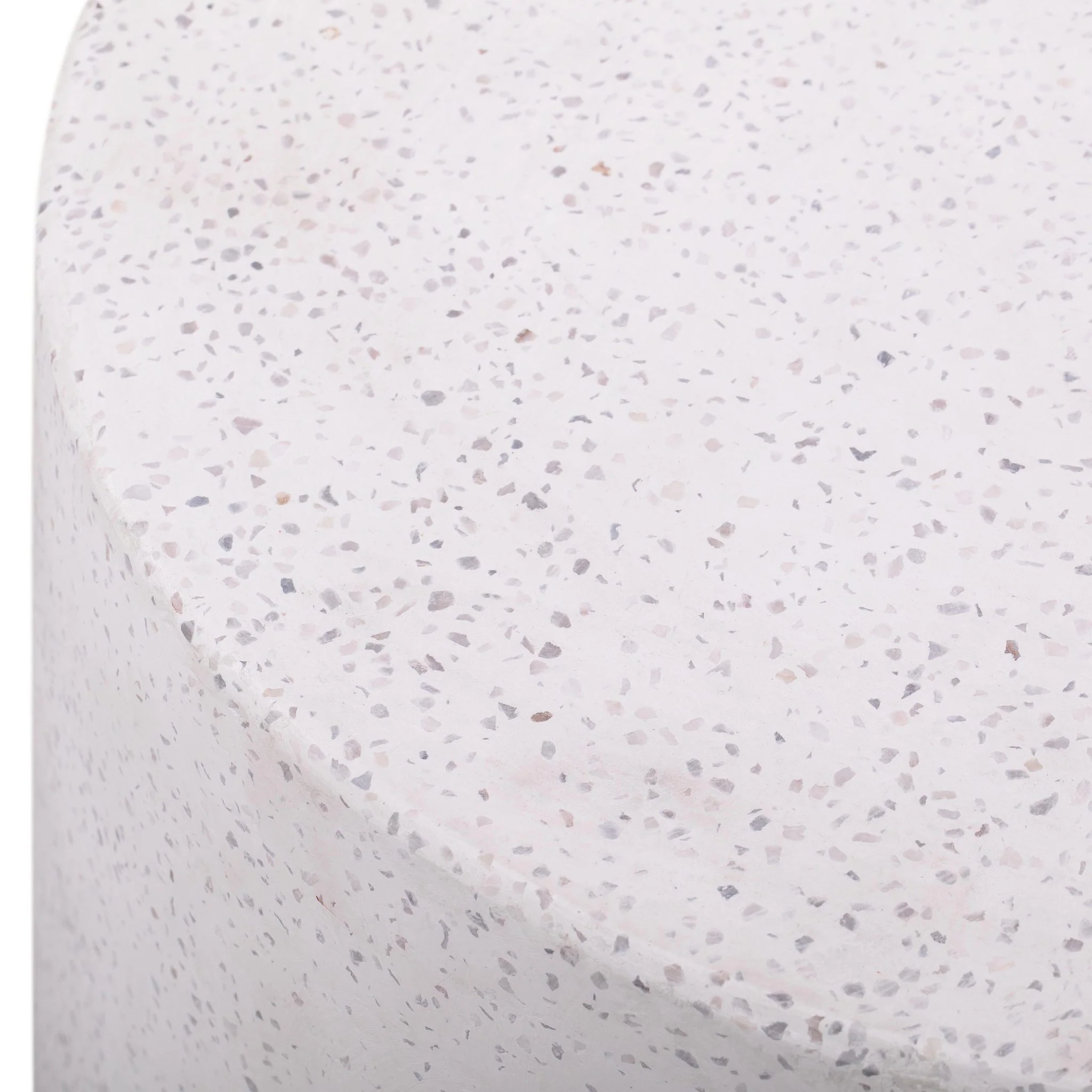 Terrazzo Light Speckled Side Table - Image 5
