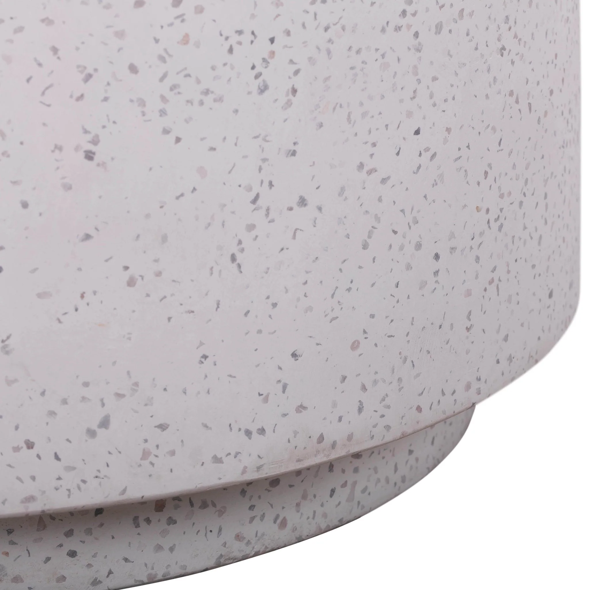 Terrazzo Light Speckled Side Table - Image 6