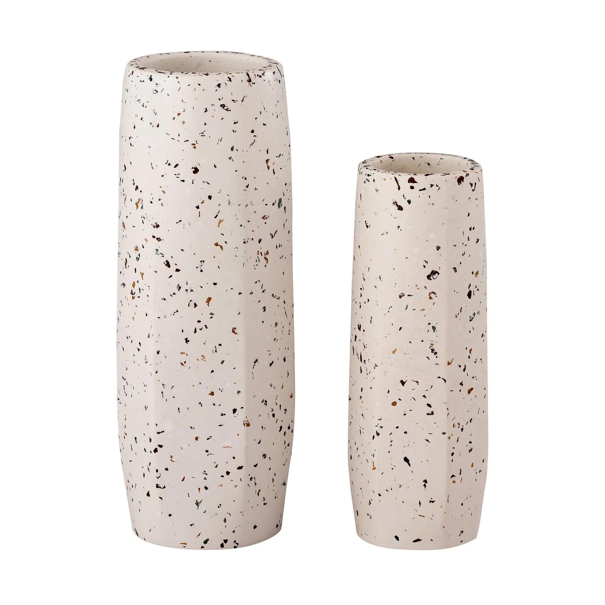 Terrazzo White Vase - Small Skinny - Image 3