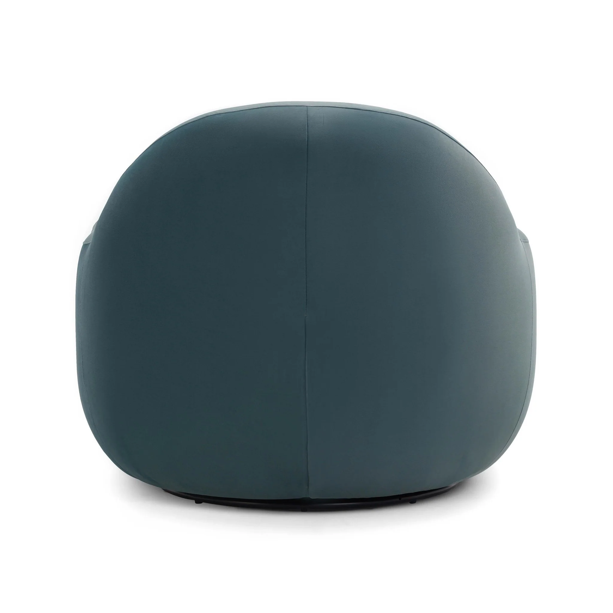 Tiago Dark Teal Velvet Swivel Chair - Image 5