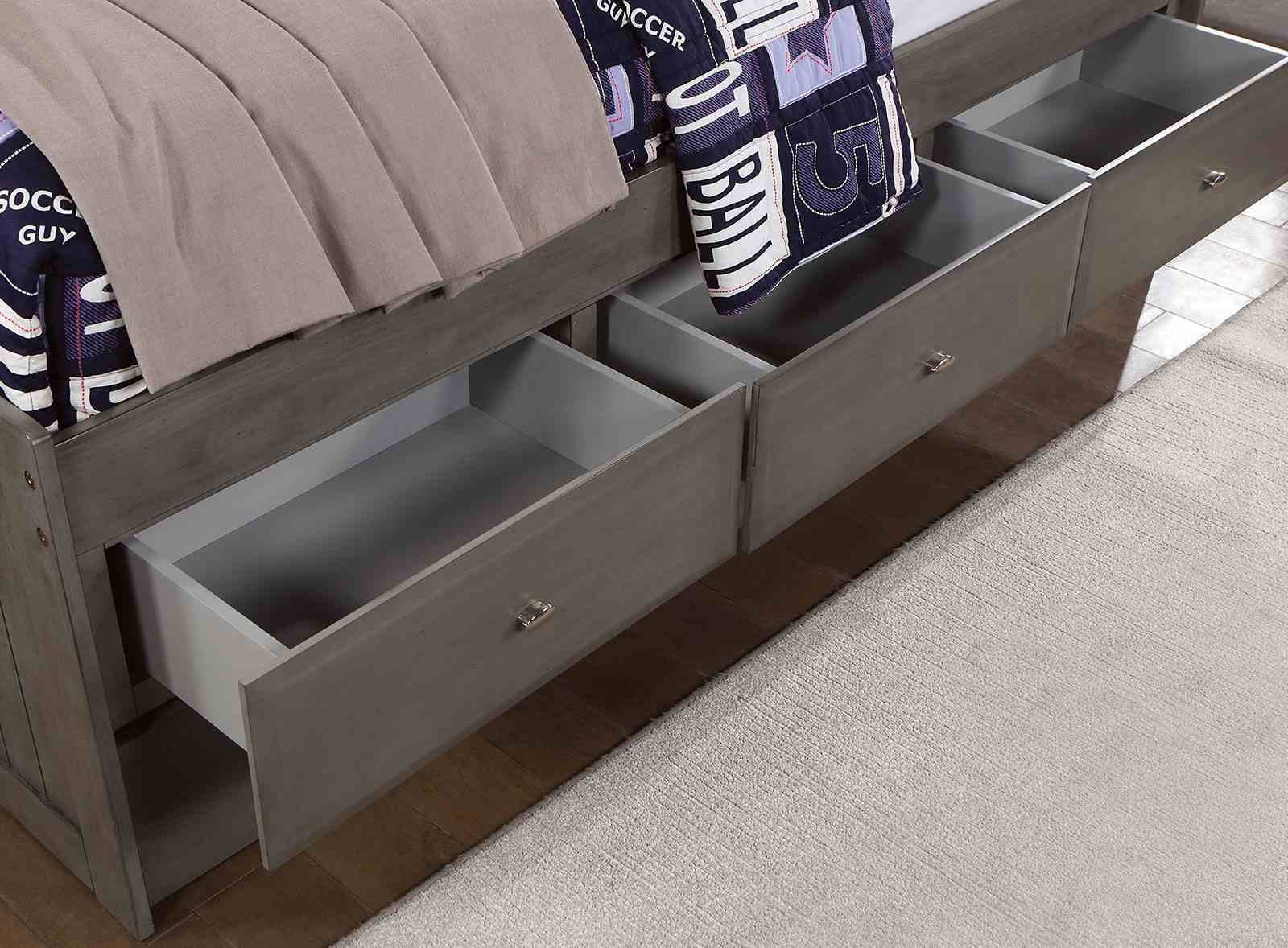 Tibalt Full DayBed w/ Trundle, Dark Gray - Image 2