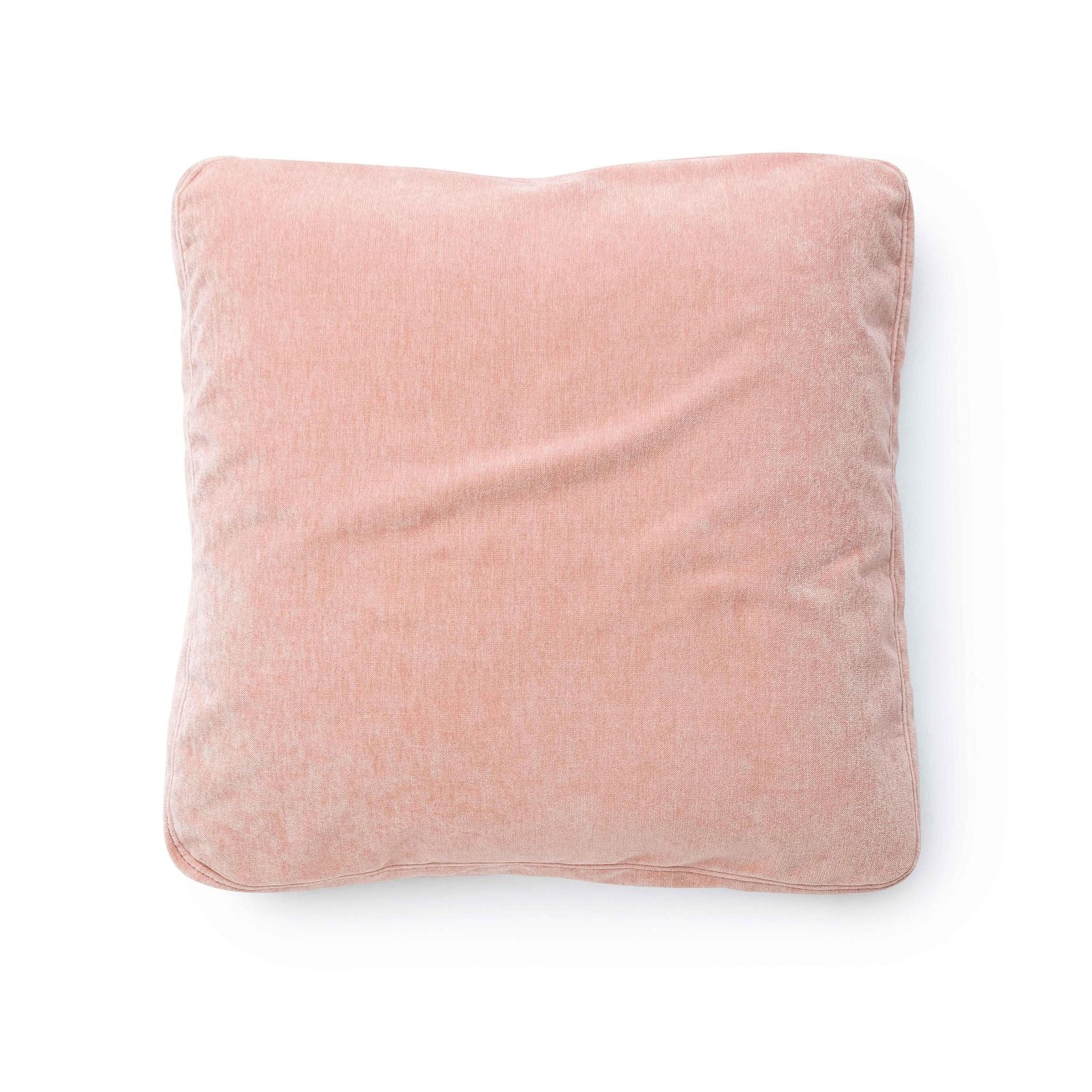 Tipsy Rose Upcycled Chenille 20 x 20 inch Square Floppy Pillow - Image 3
