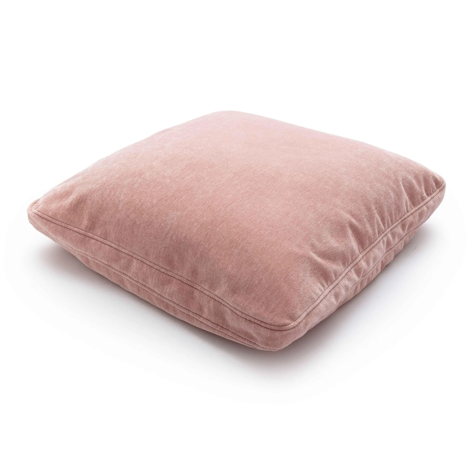 Tipsy Rose Upcycled Chenille 20 x 20 inch Square Floppy Pillow - Image 4