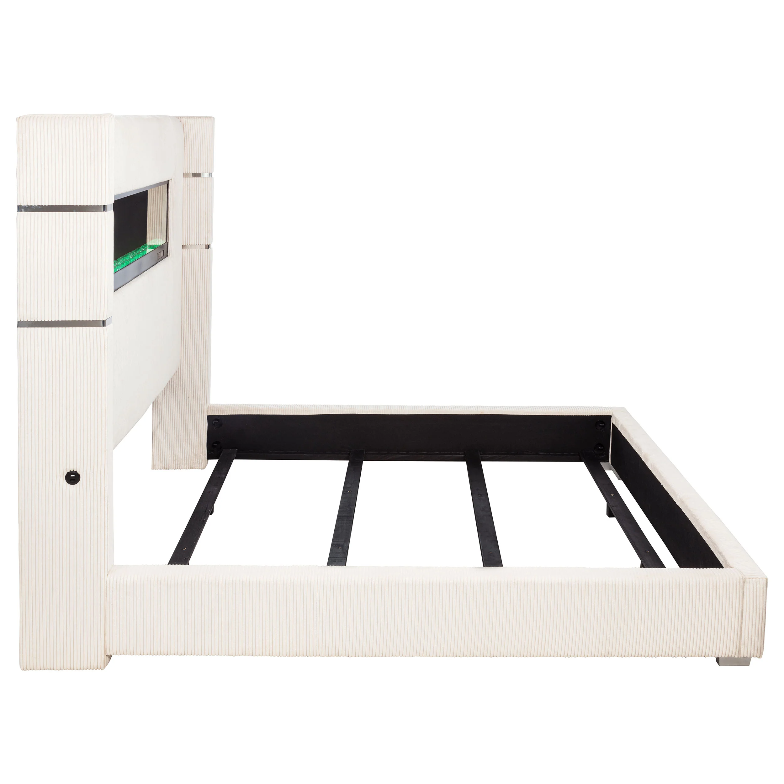Tisdall Wingback Bed with Flame Visualizer - Image 16