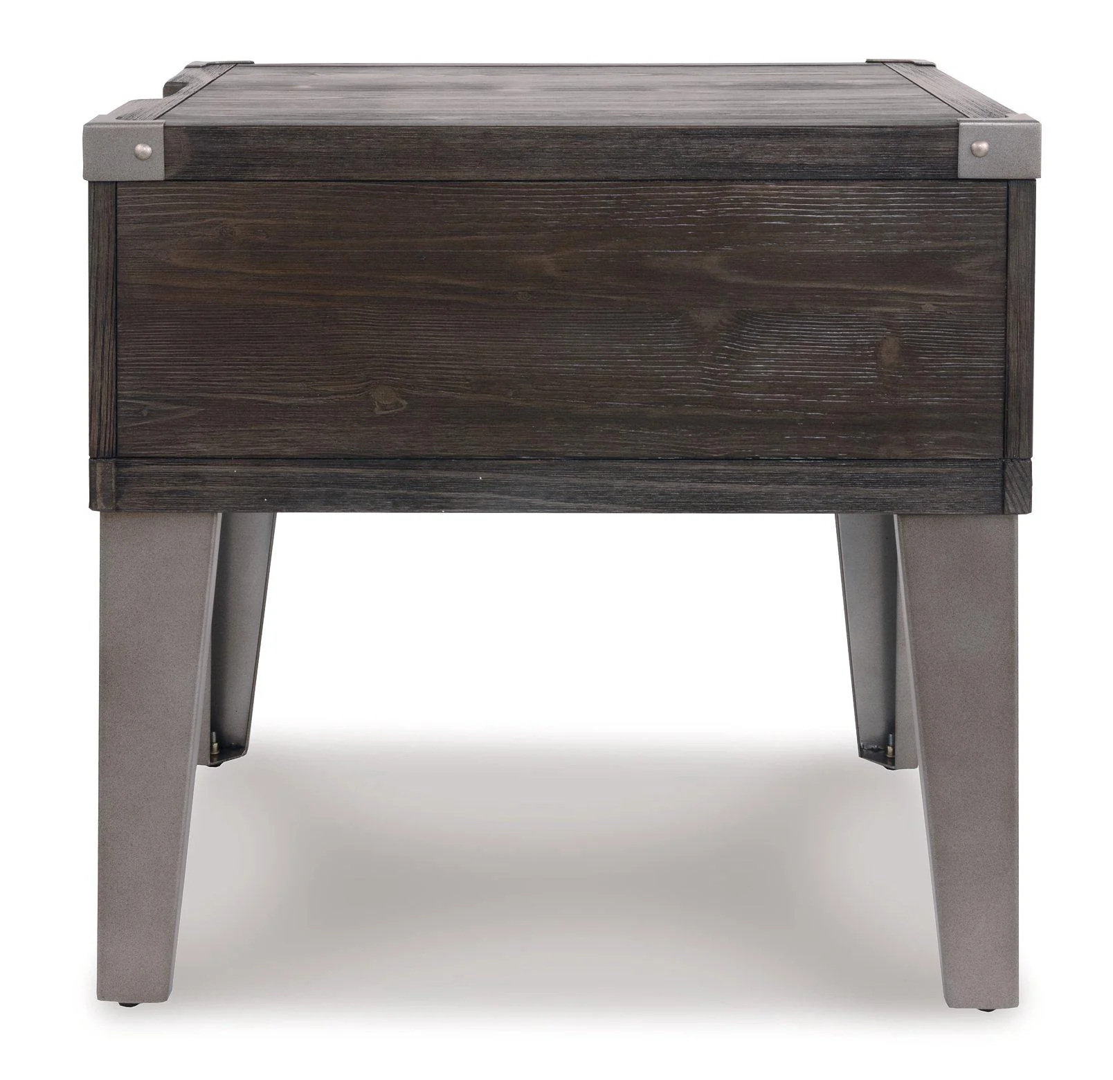 Todoe End Table with USB Ports & Outlets - Image 9