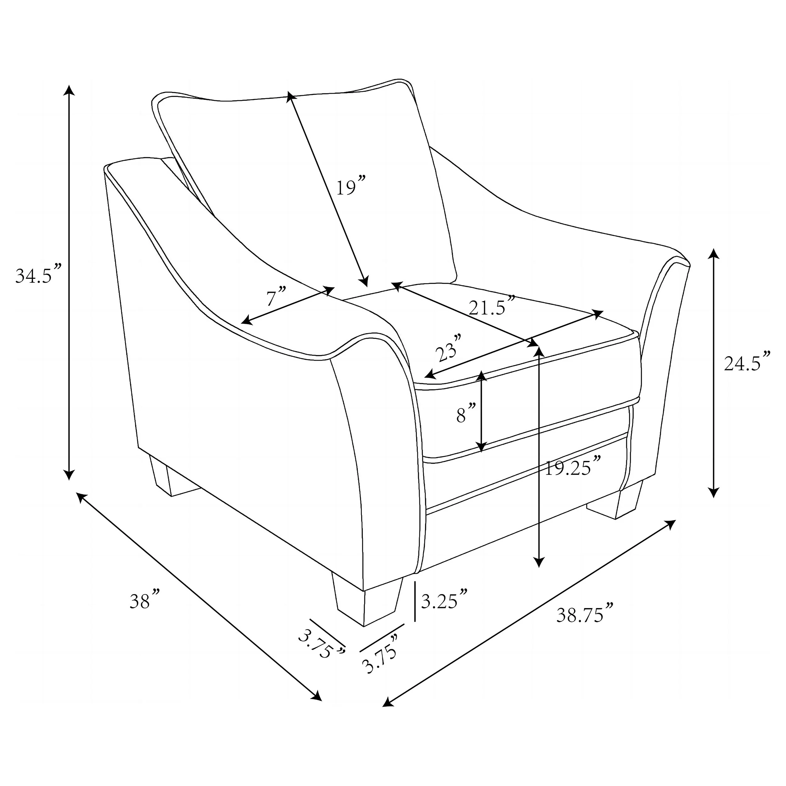 Tomkins Sofa Set - Image 35