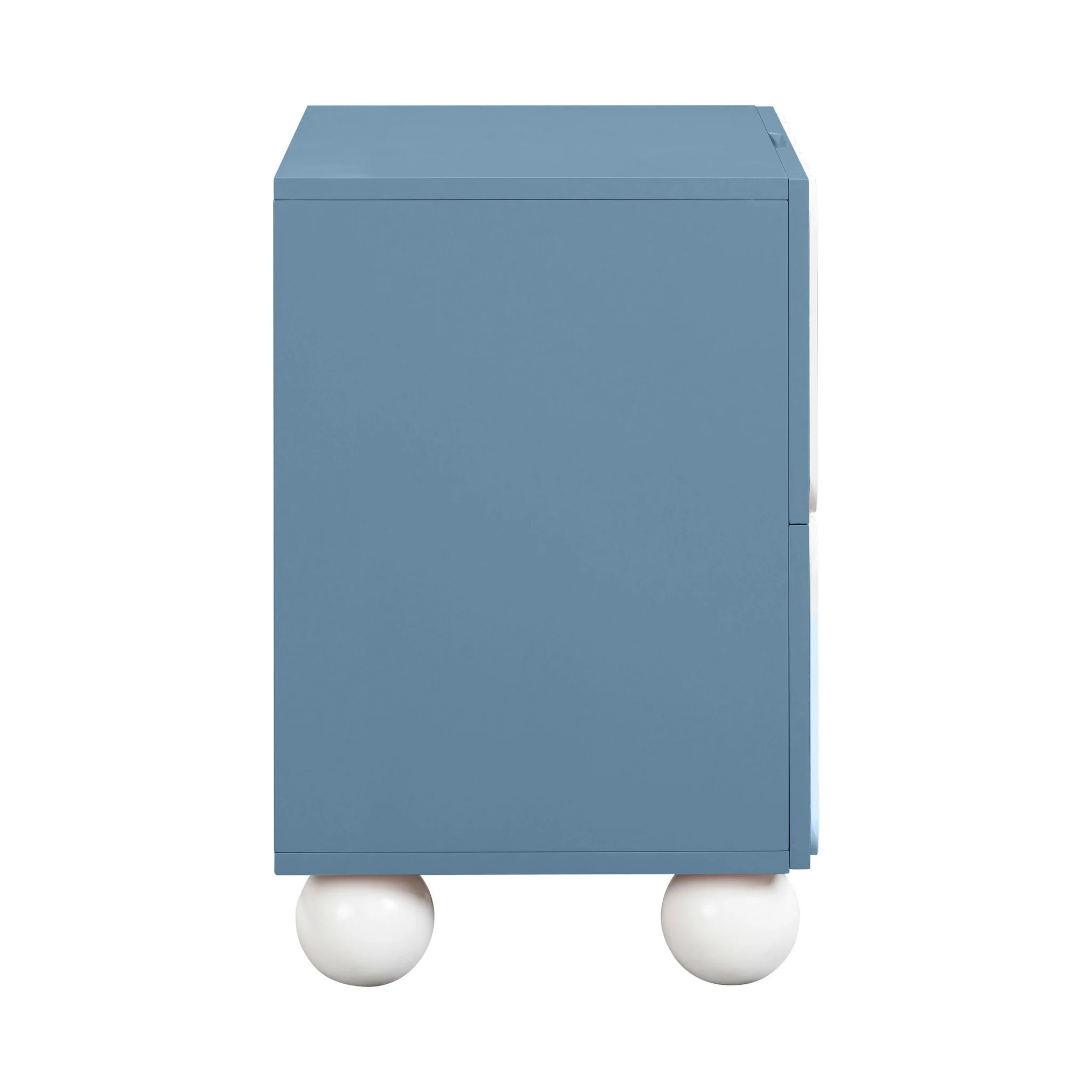Tori Motif Blue Nightstand - Image 4