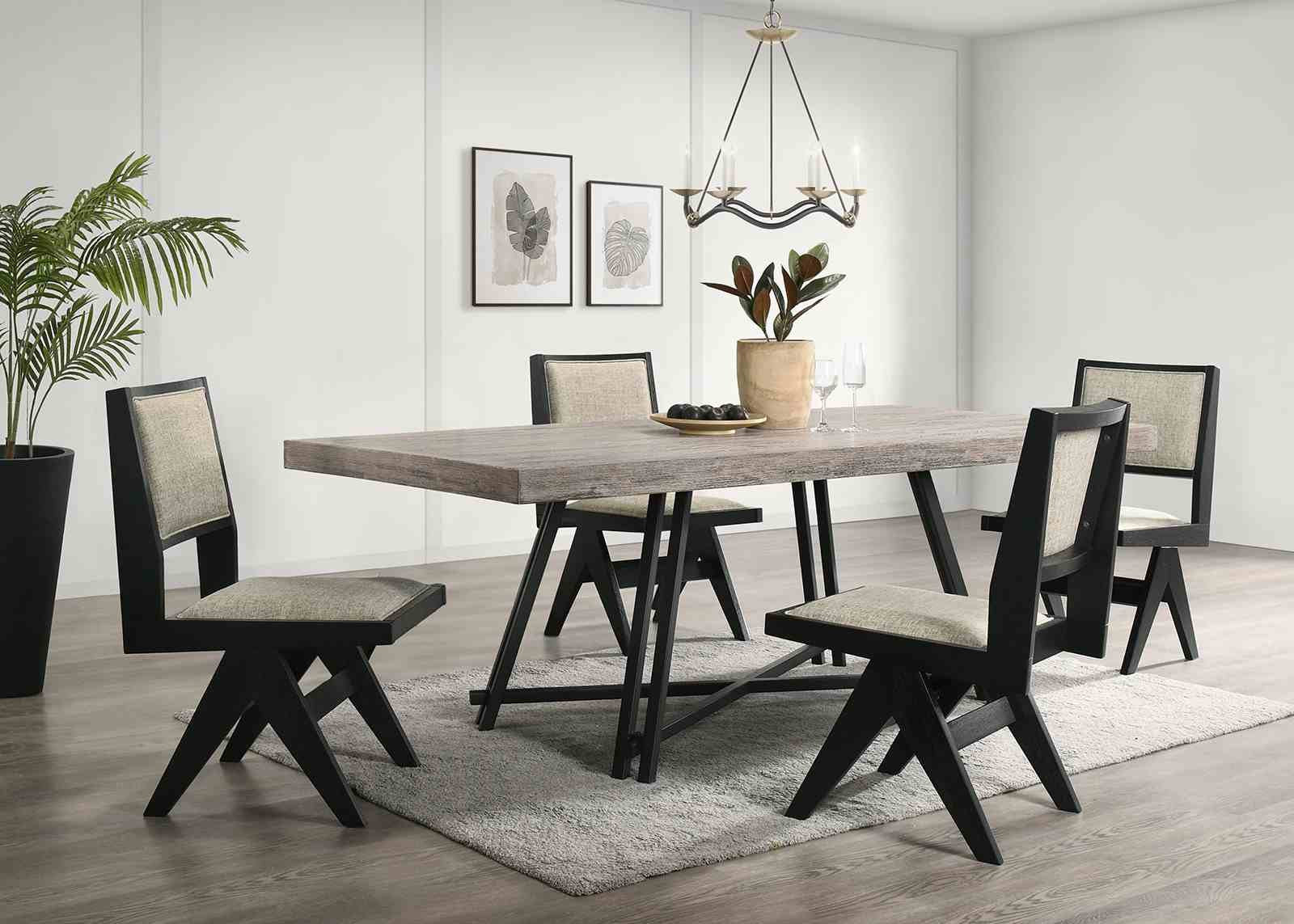 Tottenham Side Chair (2/CTN), Black - Image 3