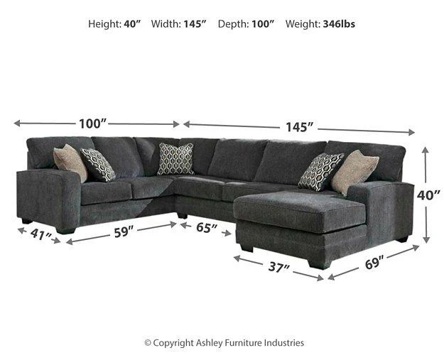 Tracling 3-Piece Sectional with Chaise - Image 6