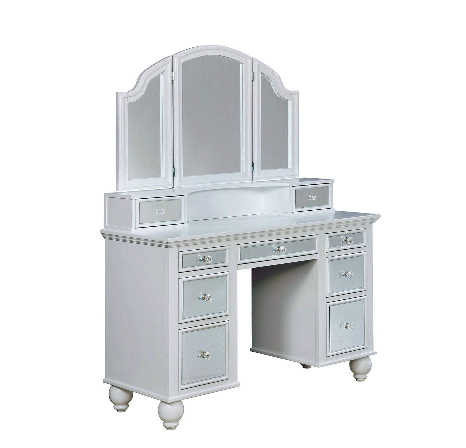 Tracy Vanity w/ Stool, White - Image 4