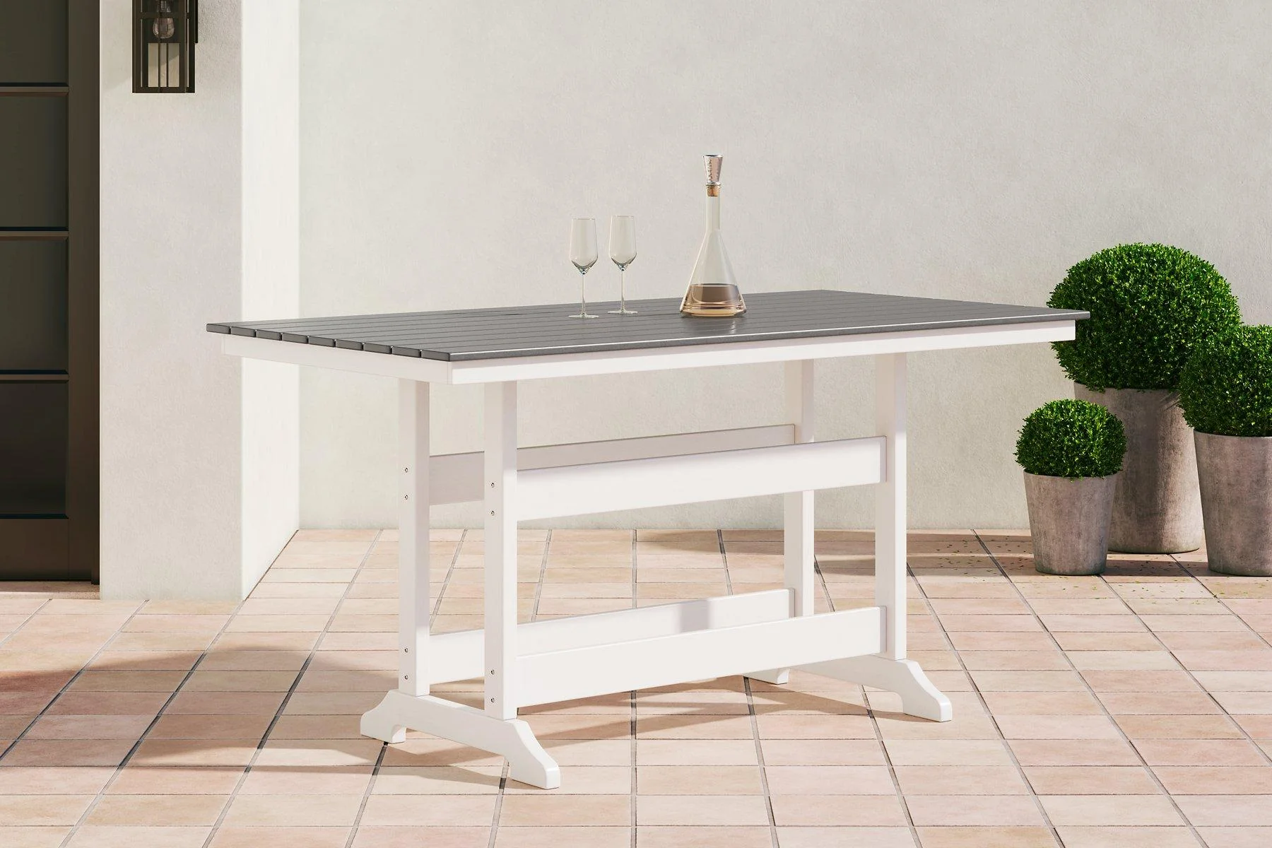 Transville Outdoor Counter Height Dining Table - Image 5