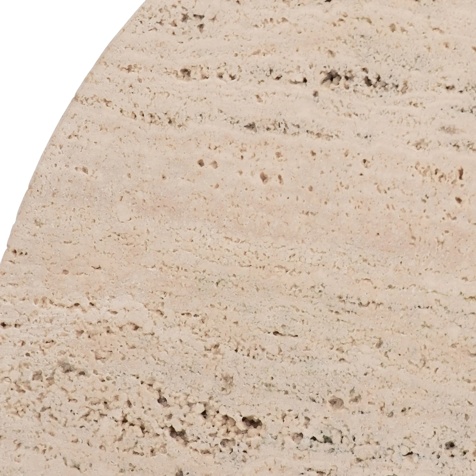 Travertine, S/2 5" Half Dome Bookends, Tan - Image 6