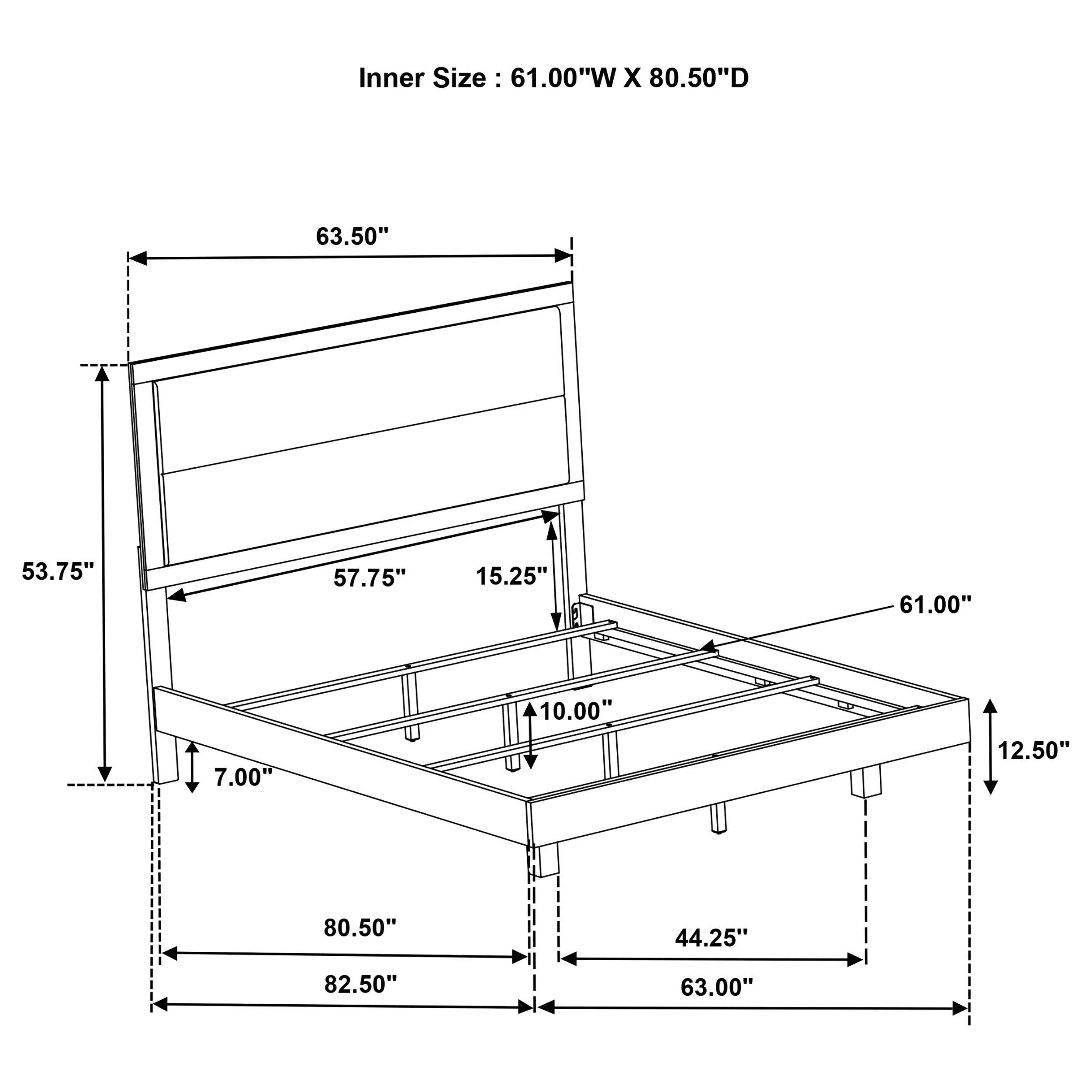 Trenton Panel Bed - Image 9