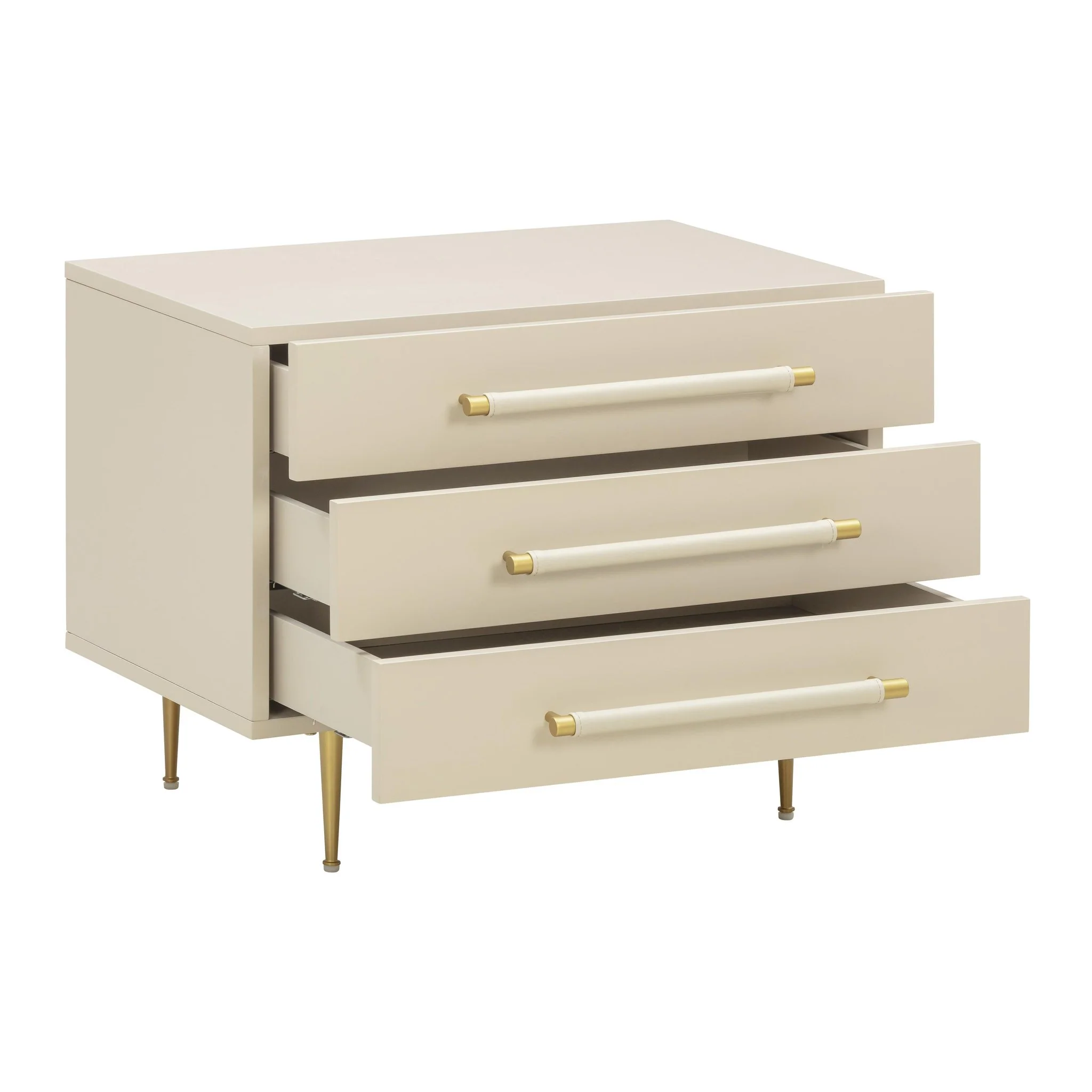 Trident Taupe Nightstand - Image 4