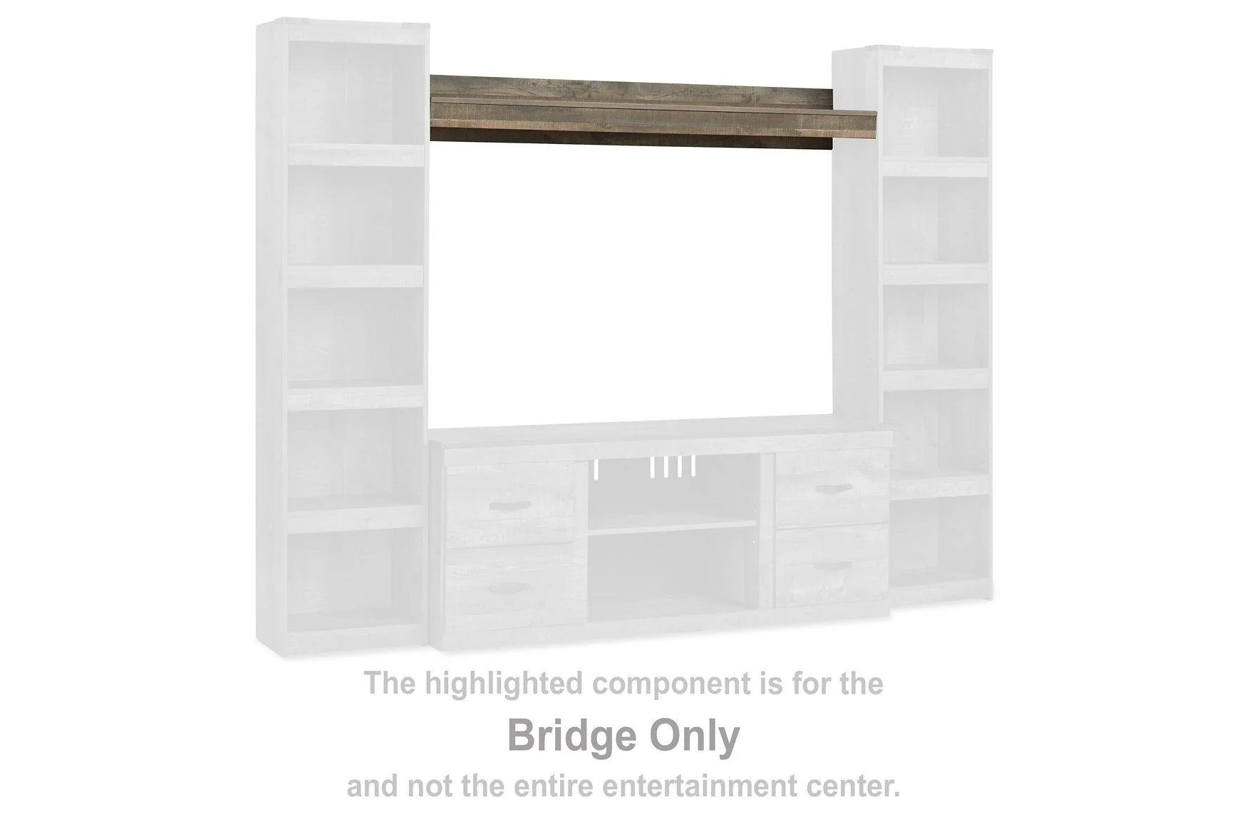 Trinell 4-Piece Entertainment Center with Electric Fireplace - Image 34