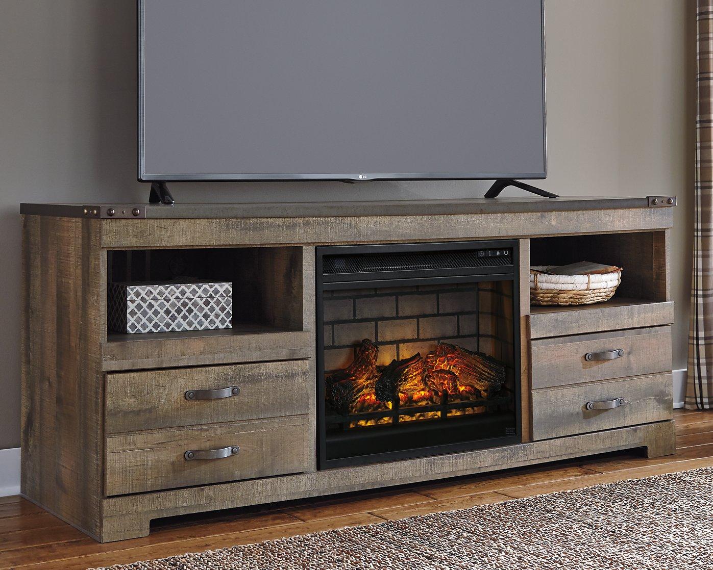 Trinell 63" TV Stand with Electric Fireplace - Image 22
