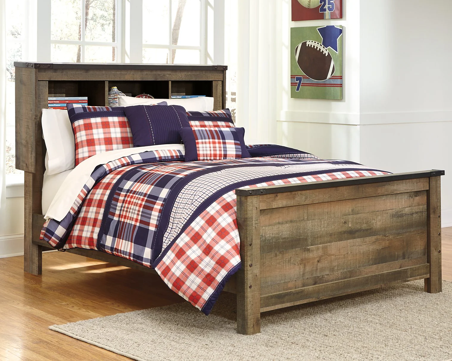 Trinell Bookcase Bed - Image 10