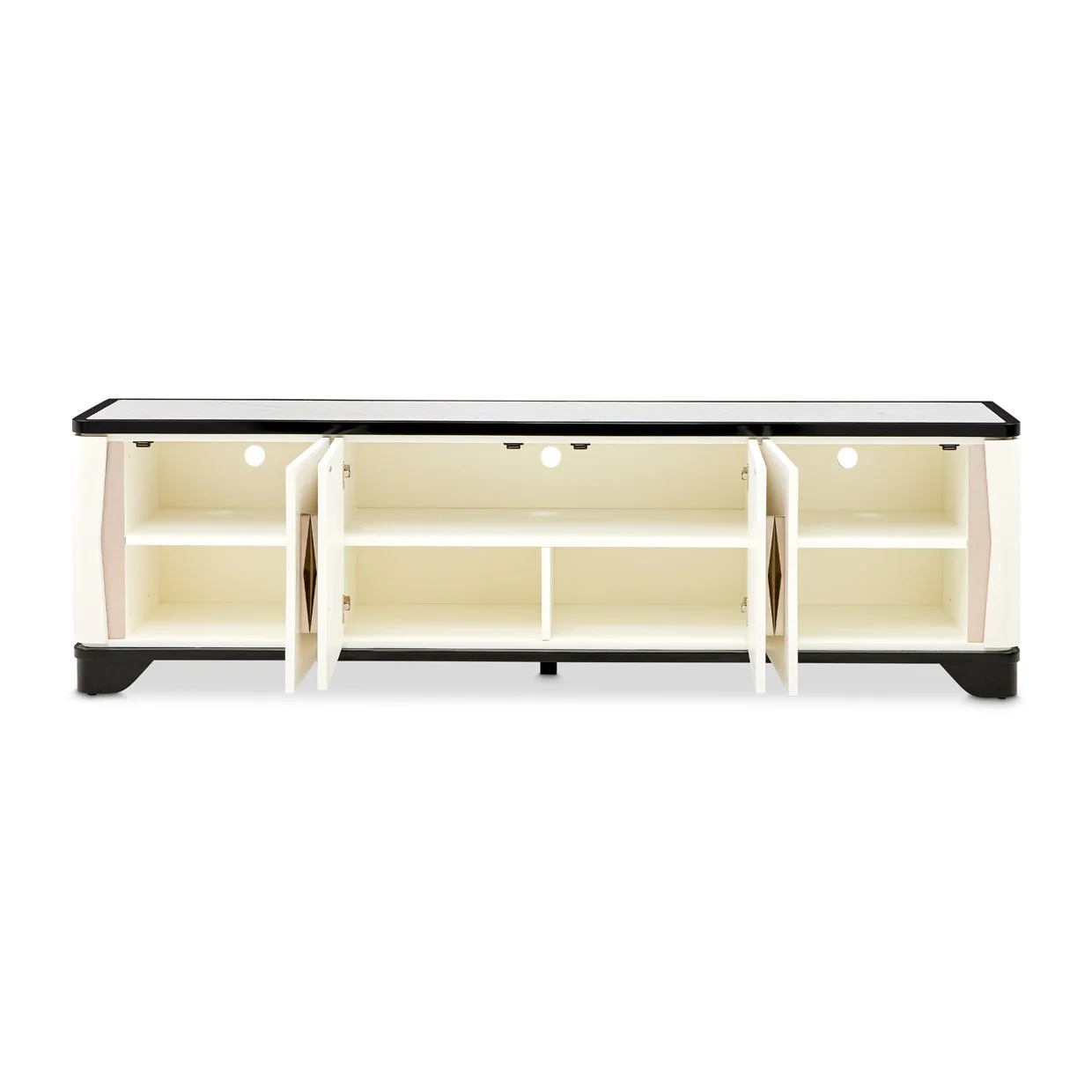 Tuxedo Media Cabinet - Piano Keyboard - Image 2