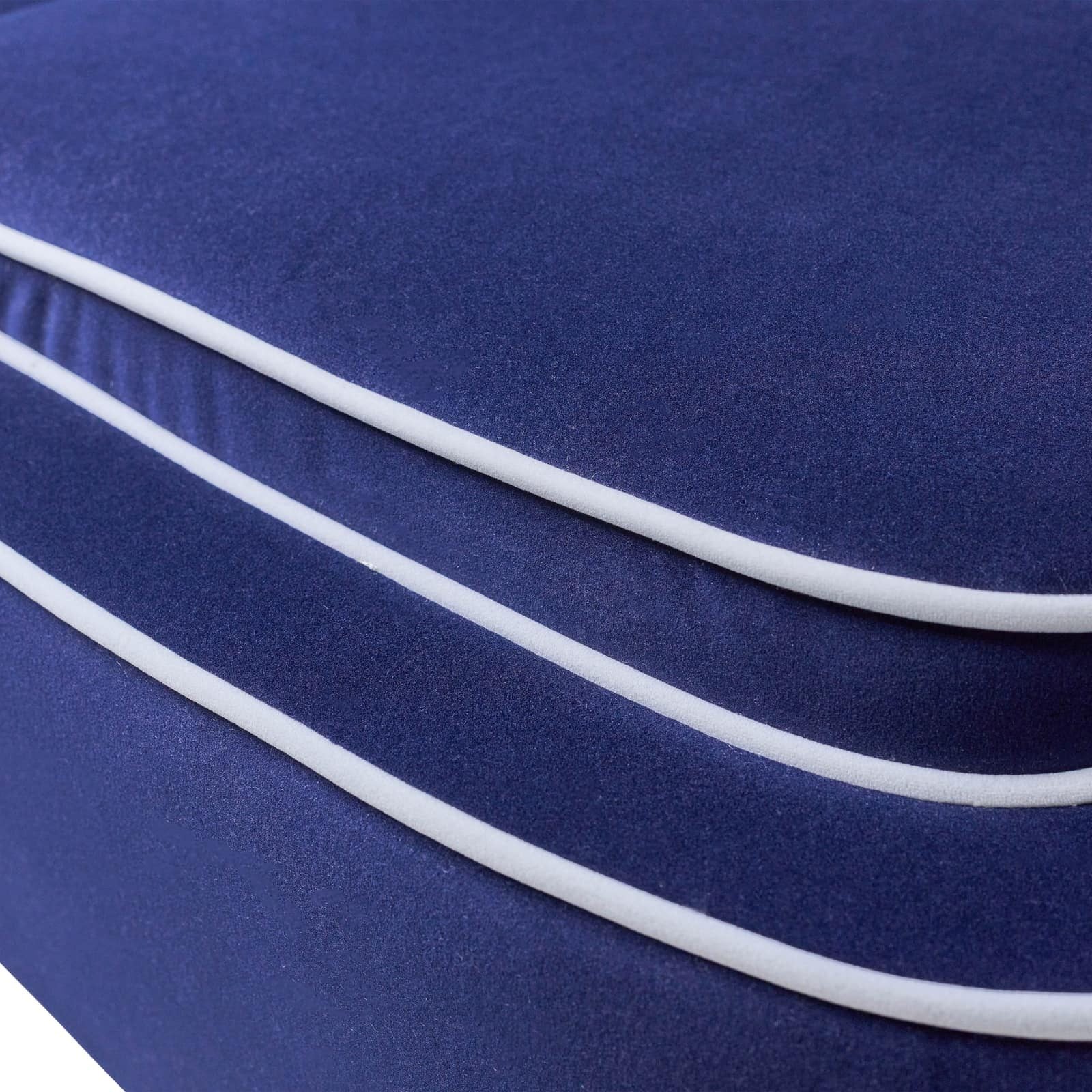 Two-toned Accent Chair - Dark Blue  Kd - Image 6