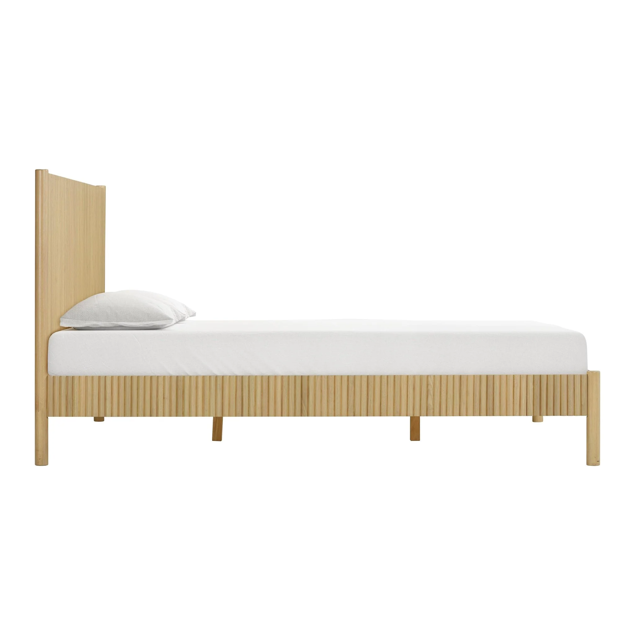 Tyla Natural Wood King Bed - Image 3