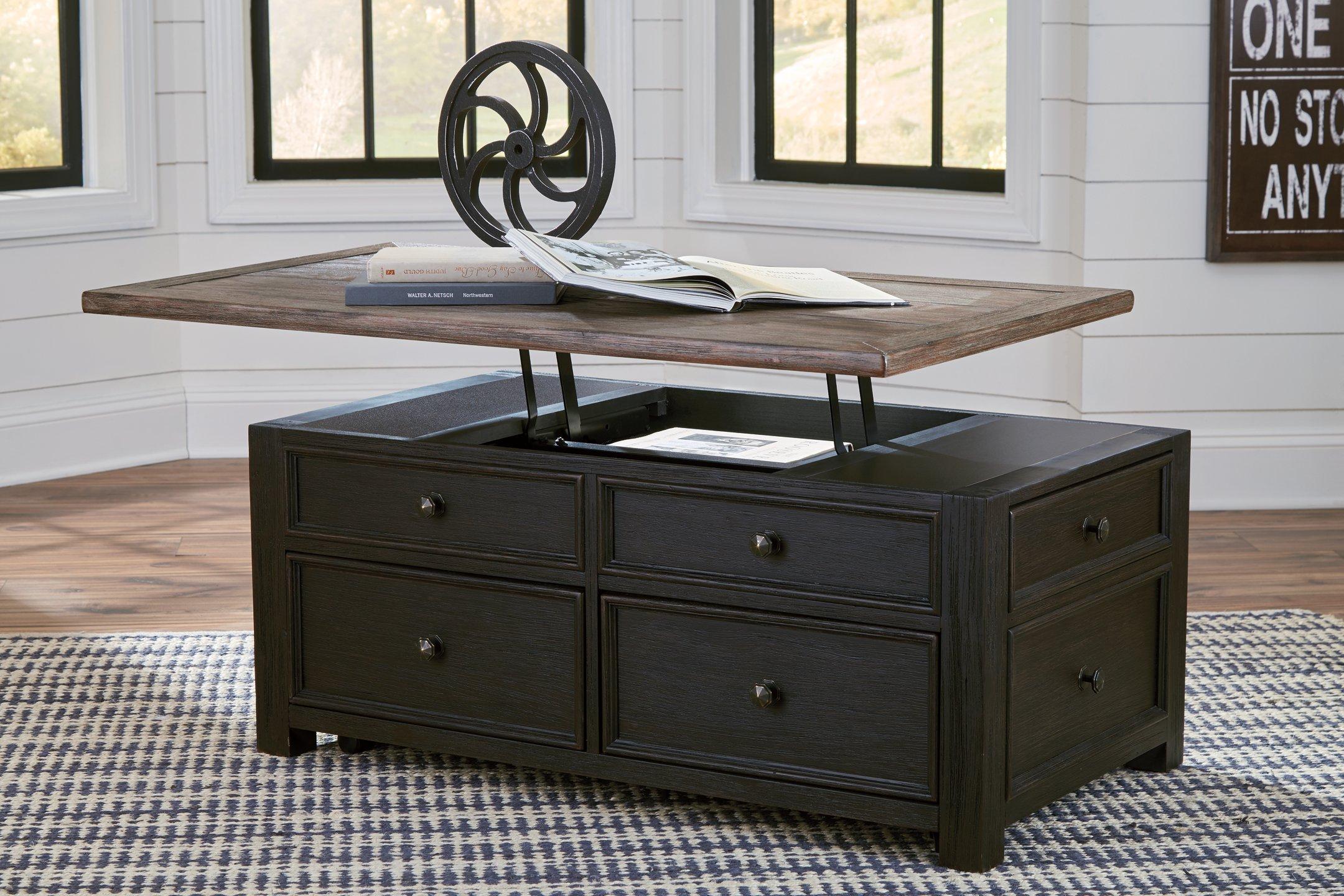 Tyler Creek Coffee Table with Lift Top - Image 2