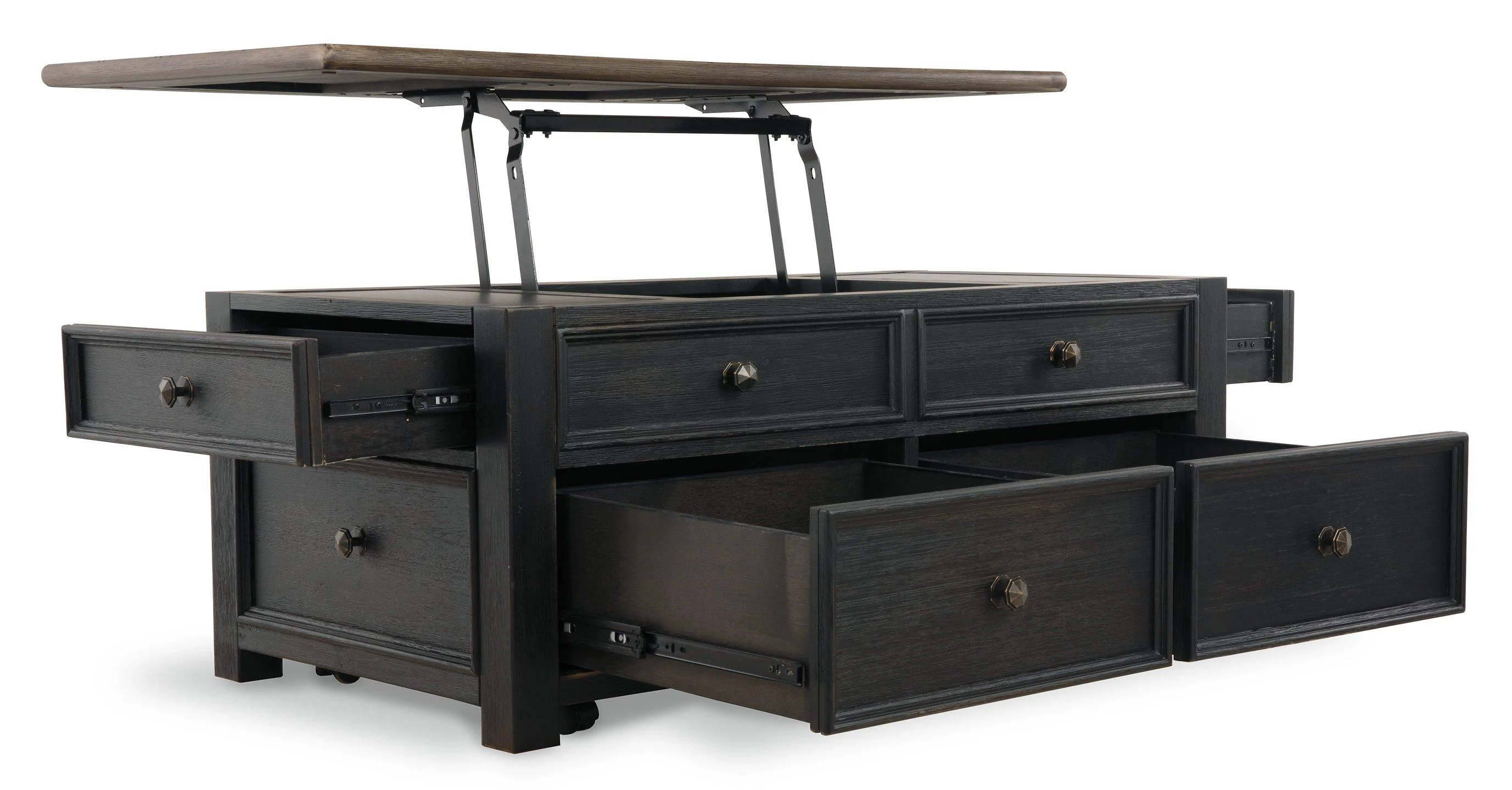 Tyler Creek Coffee Table with Lift Top - Image 6