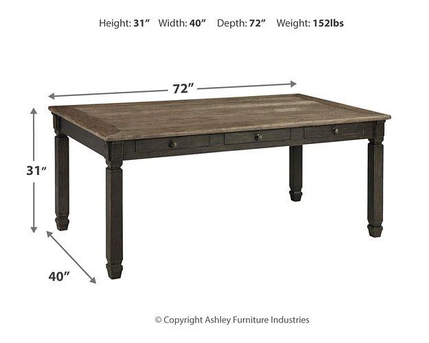 Tyler Creek Dining Table - Image 6