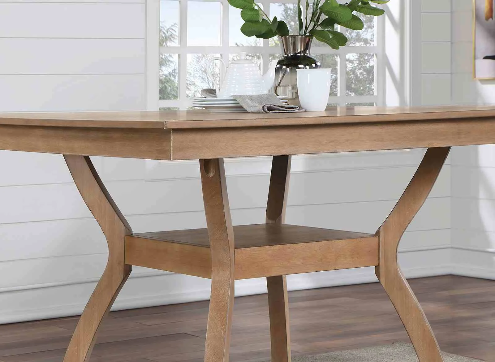 Upminster Counter Ht. Table, Natural Tone - Image 3
