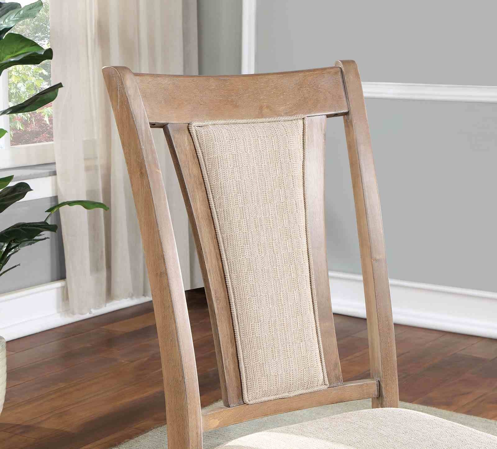 Upminster Side Chair (2/CTN), Natural Tone/Beige - Image 3
