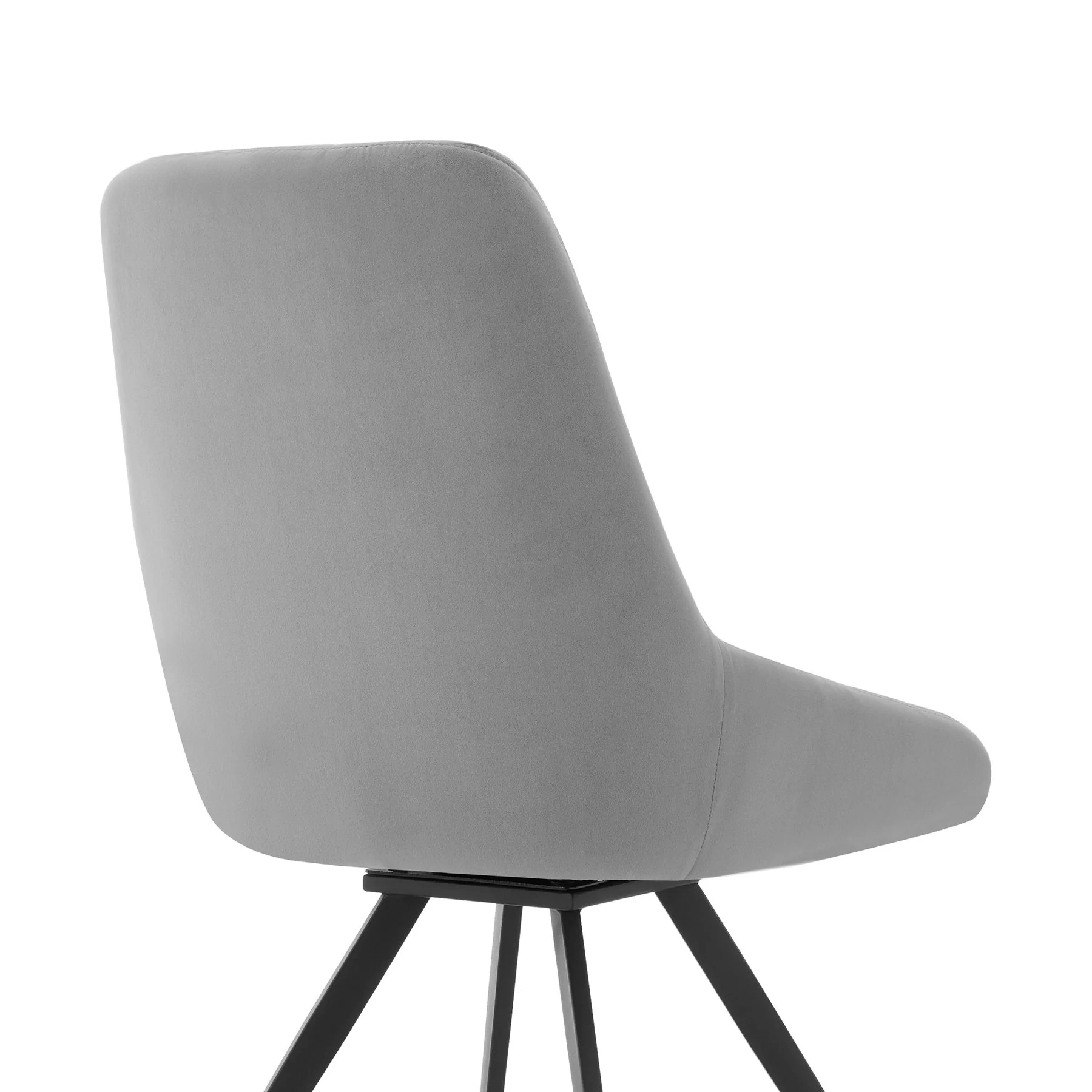 Urbino Alison 5 Piece Dining Set with Gray Fabric Chairs - Image 12