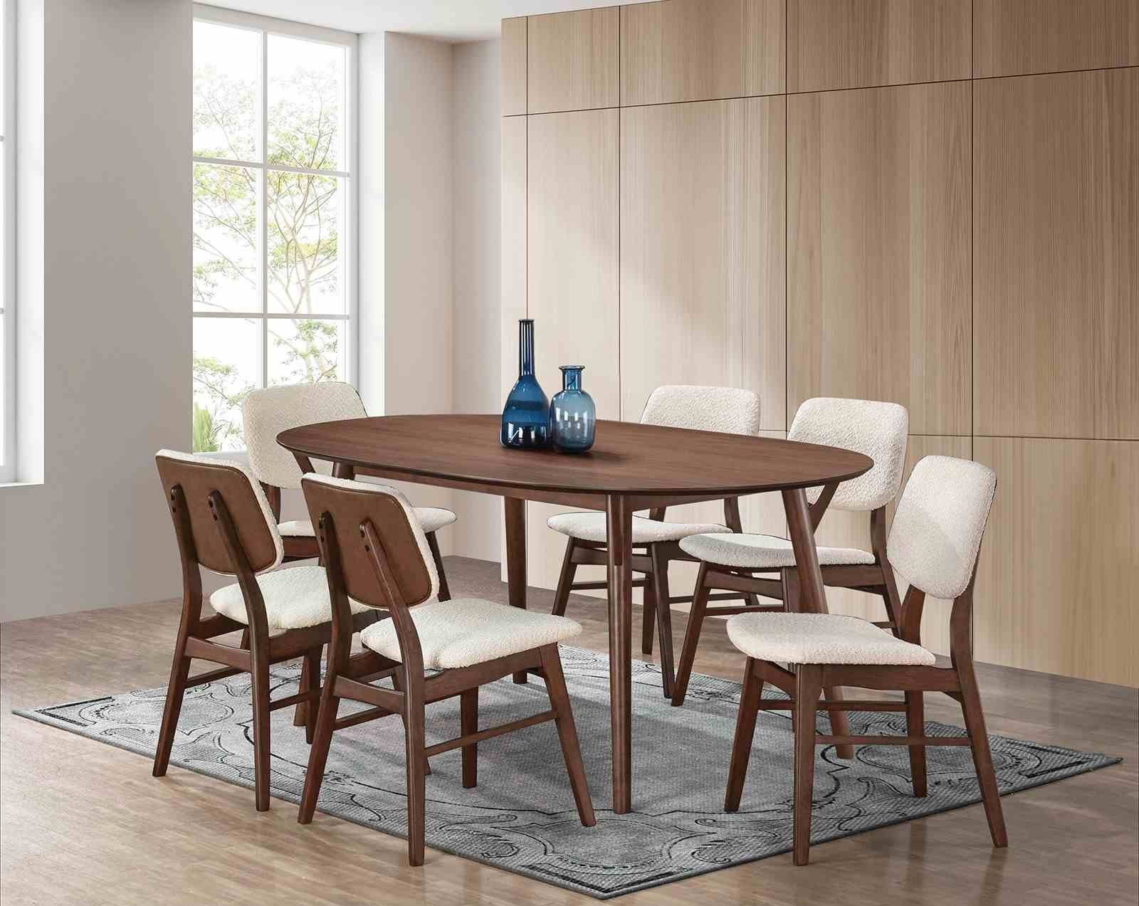 Uzwil Side Chair (2/CTN), Walnut - Image 2