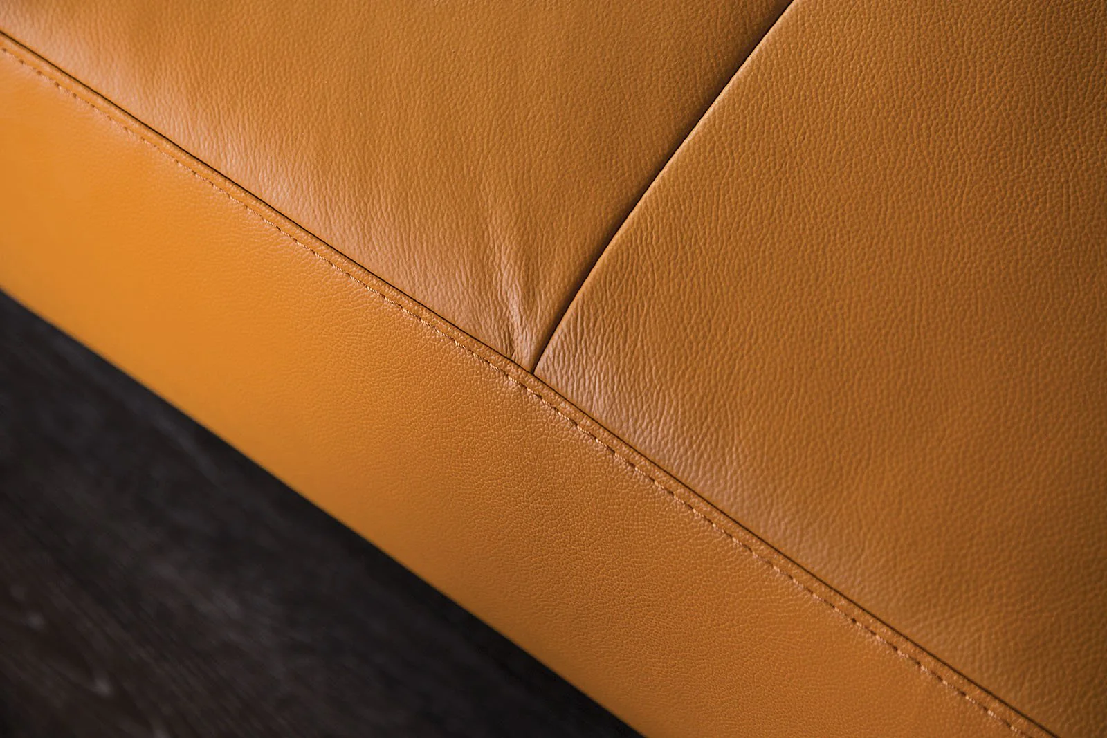 Vadso Sectional, Left Chaise, Tangerine - Image 2