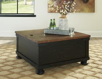 Valebeck Coffee Table with Lift Top - Image 3