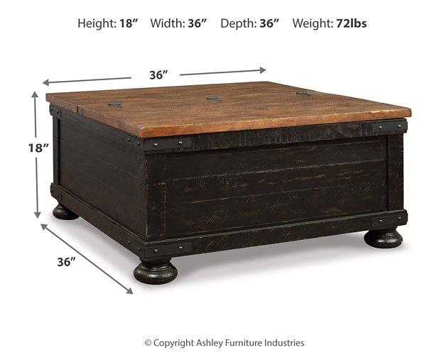 Valebeck Coffee Table with Lift Top - Image 6