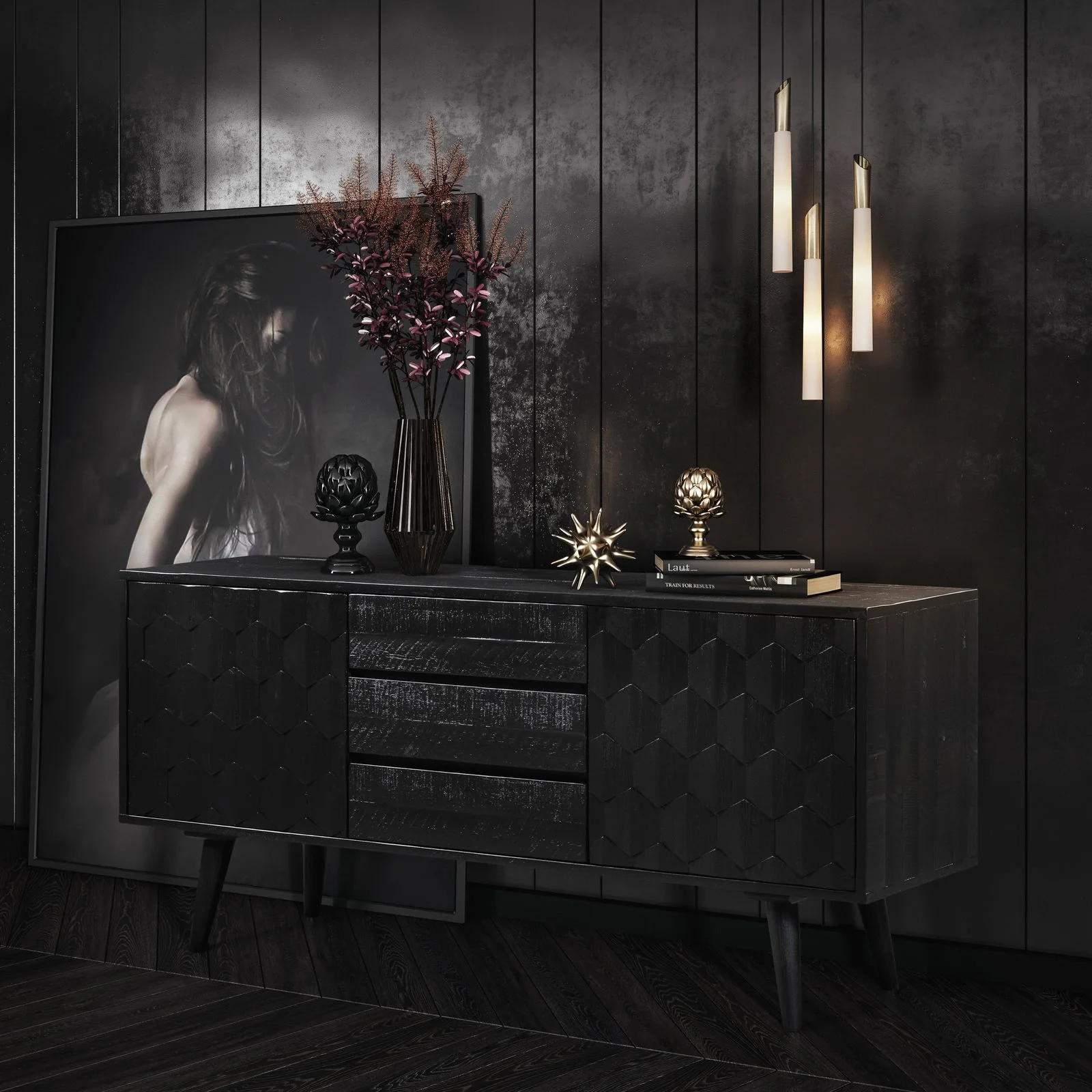 Valentina Black Buffet - Image 2