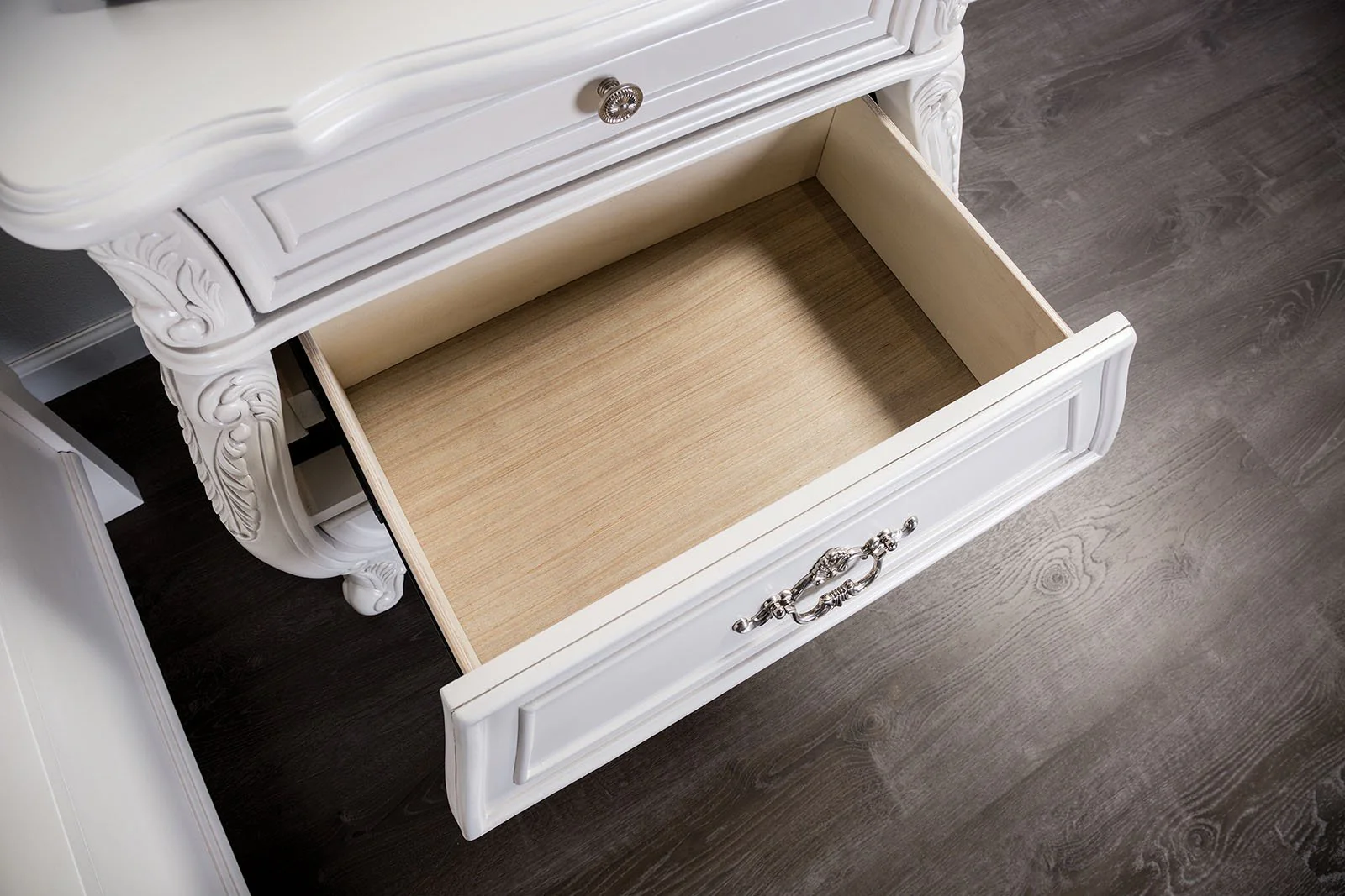 Valentini Nightstand, White - Image 3