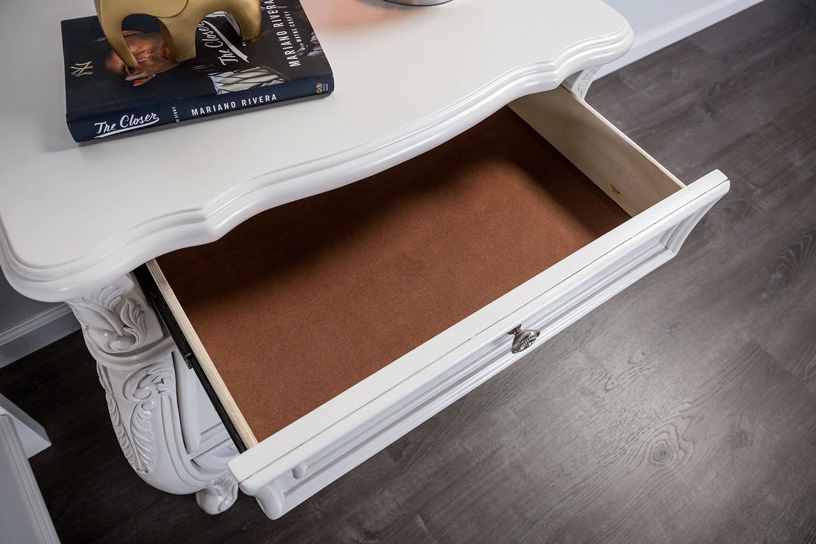 Valentini Nightstand, White - Image 4
