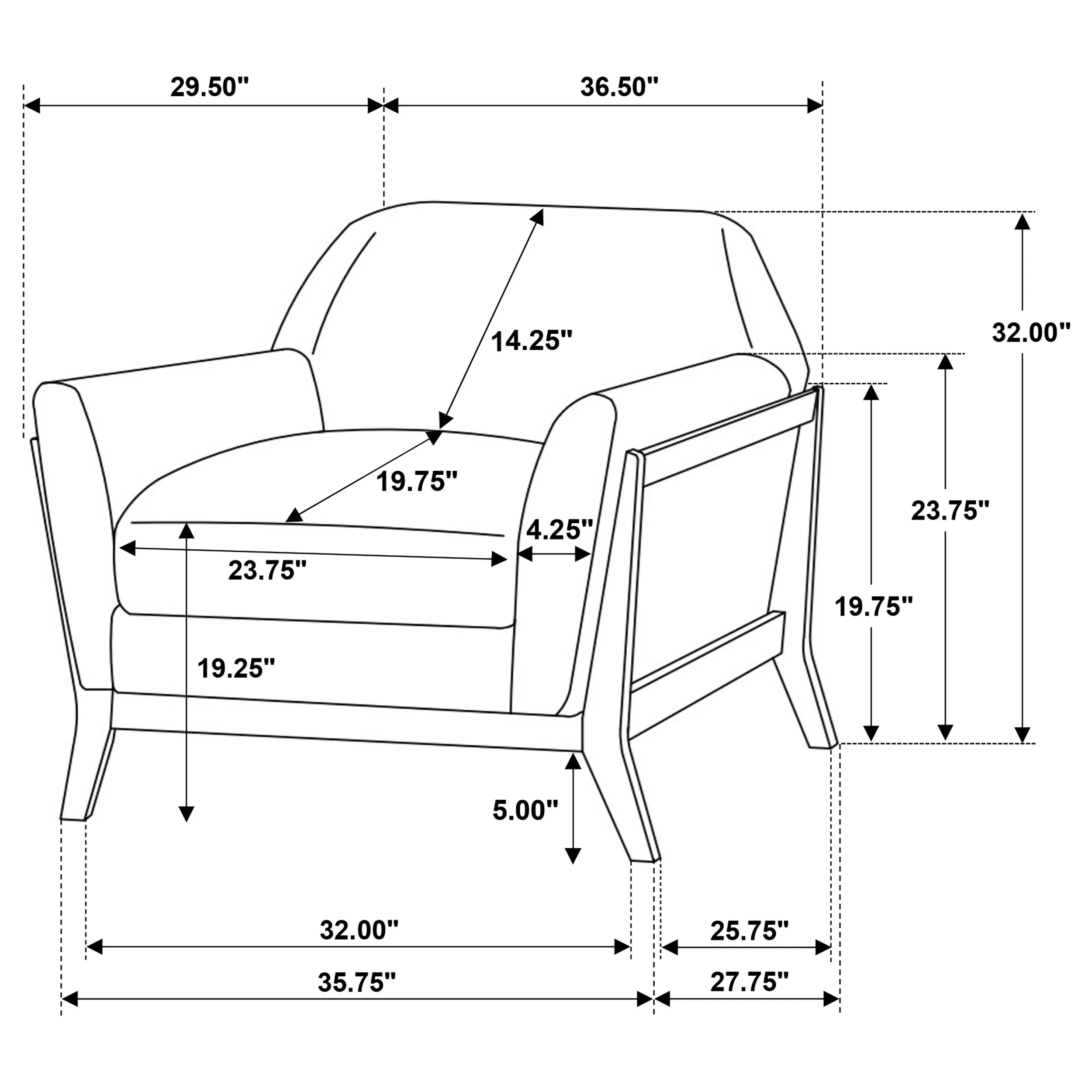 Vaughn Accent Chair - Image 10