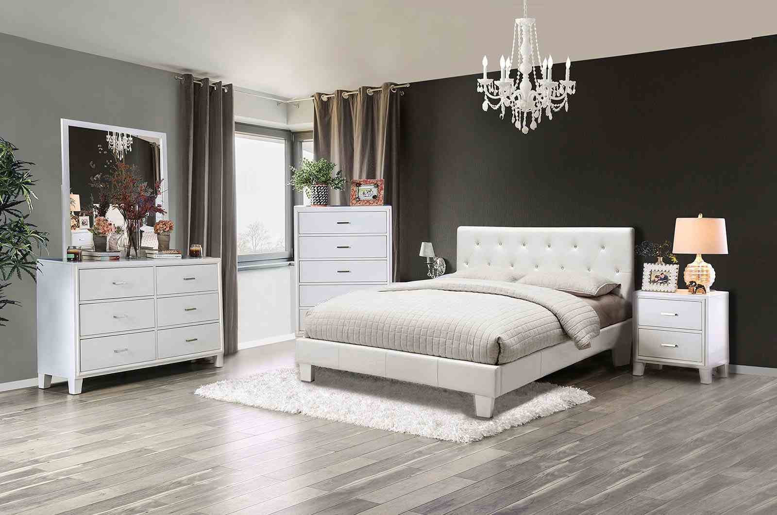 Velen Twin Bed, White - Image 8