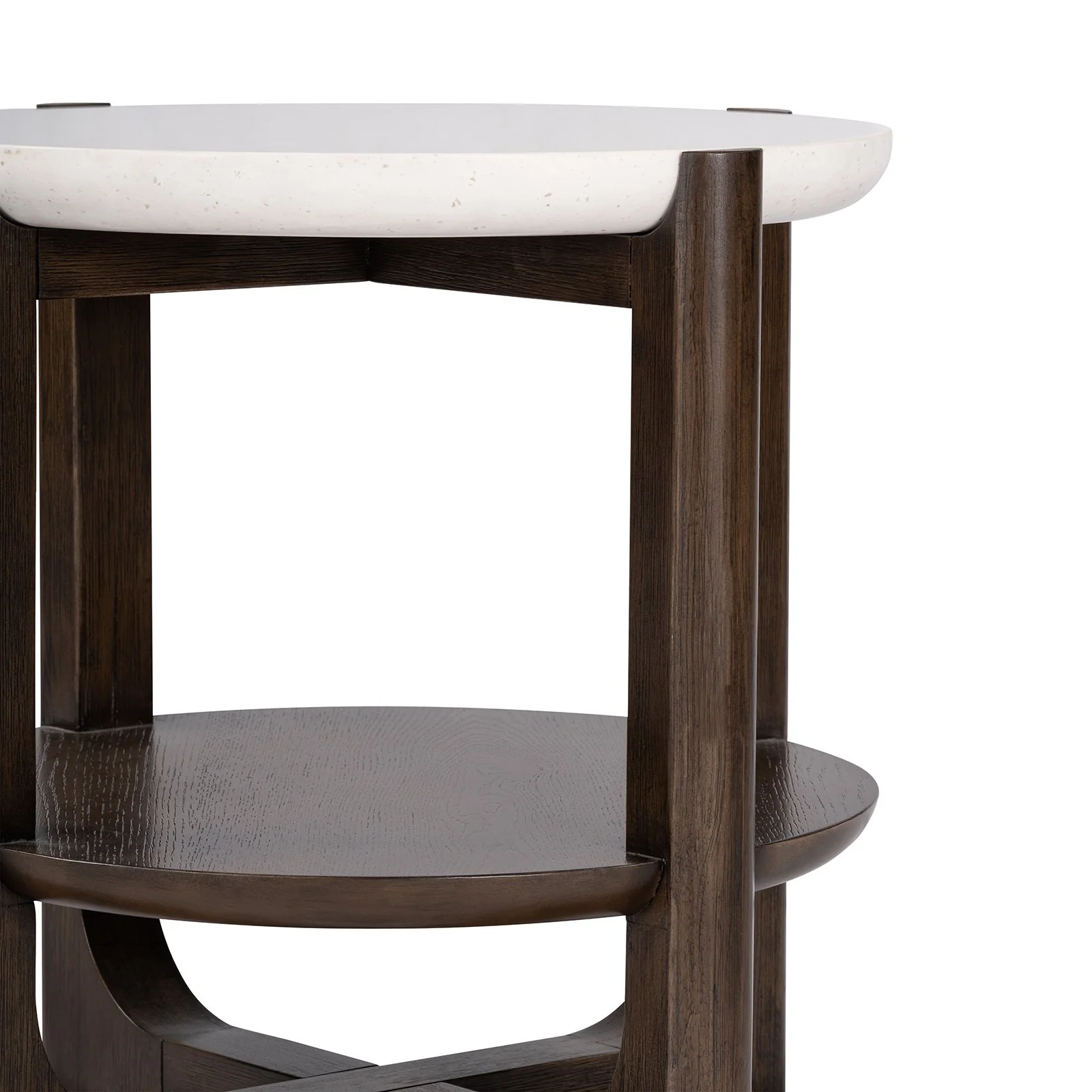 Vellara End Table w/ Stone Top - Image 4