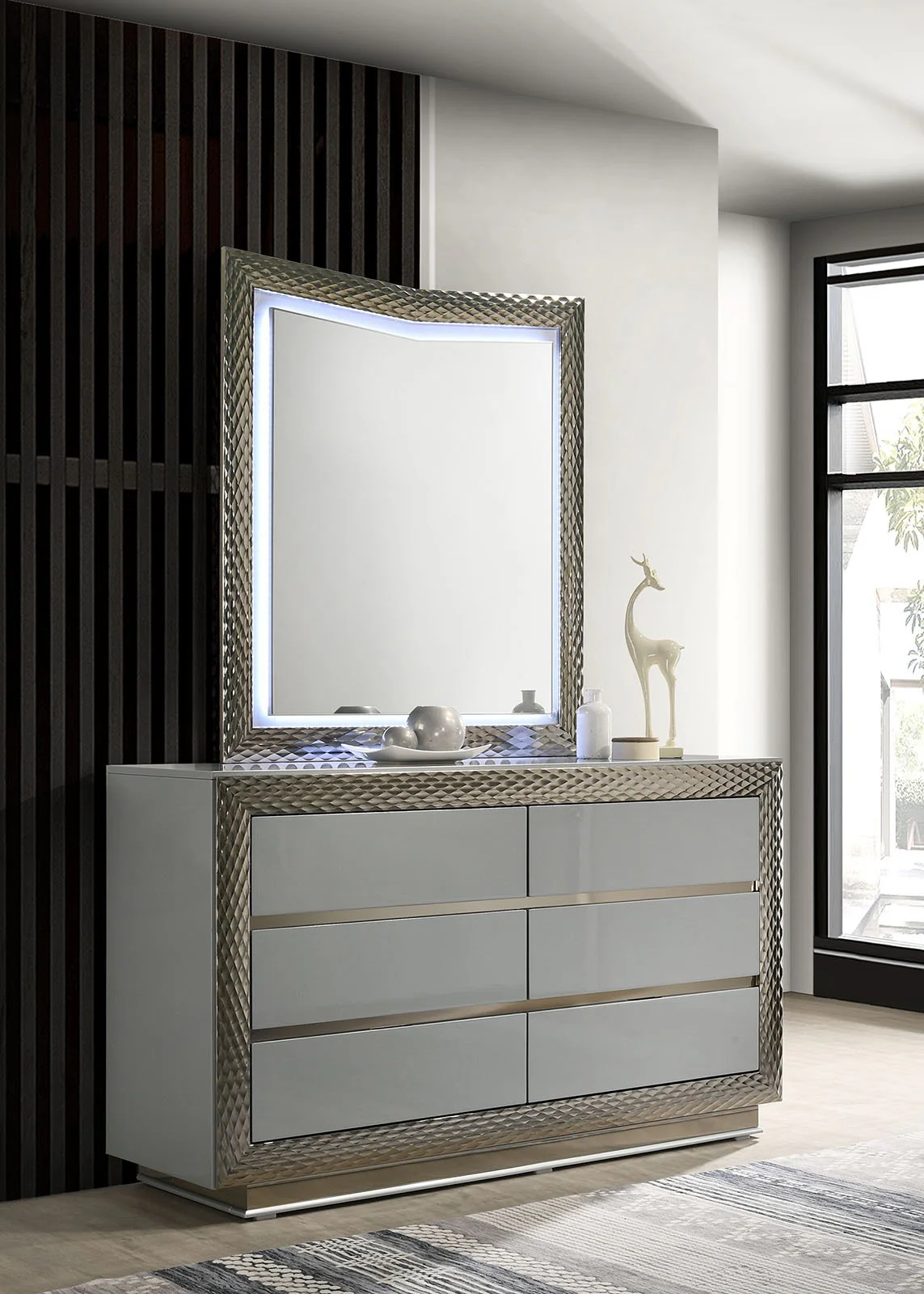 Ventnor Dresser, Gray - Image 4