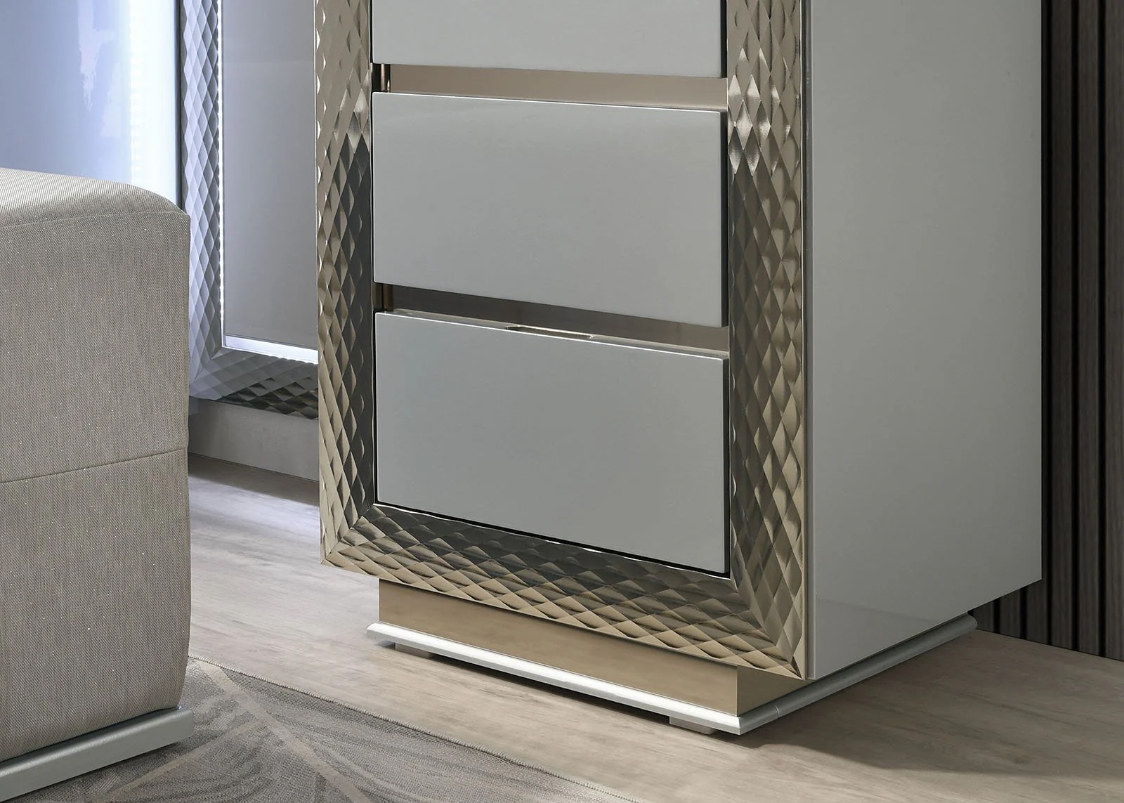Ventnor Vanity [No Stool], Gray - Image 3