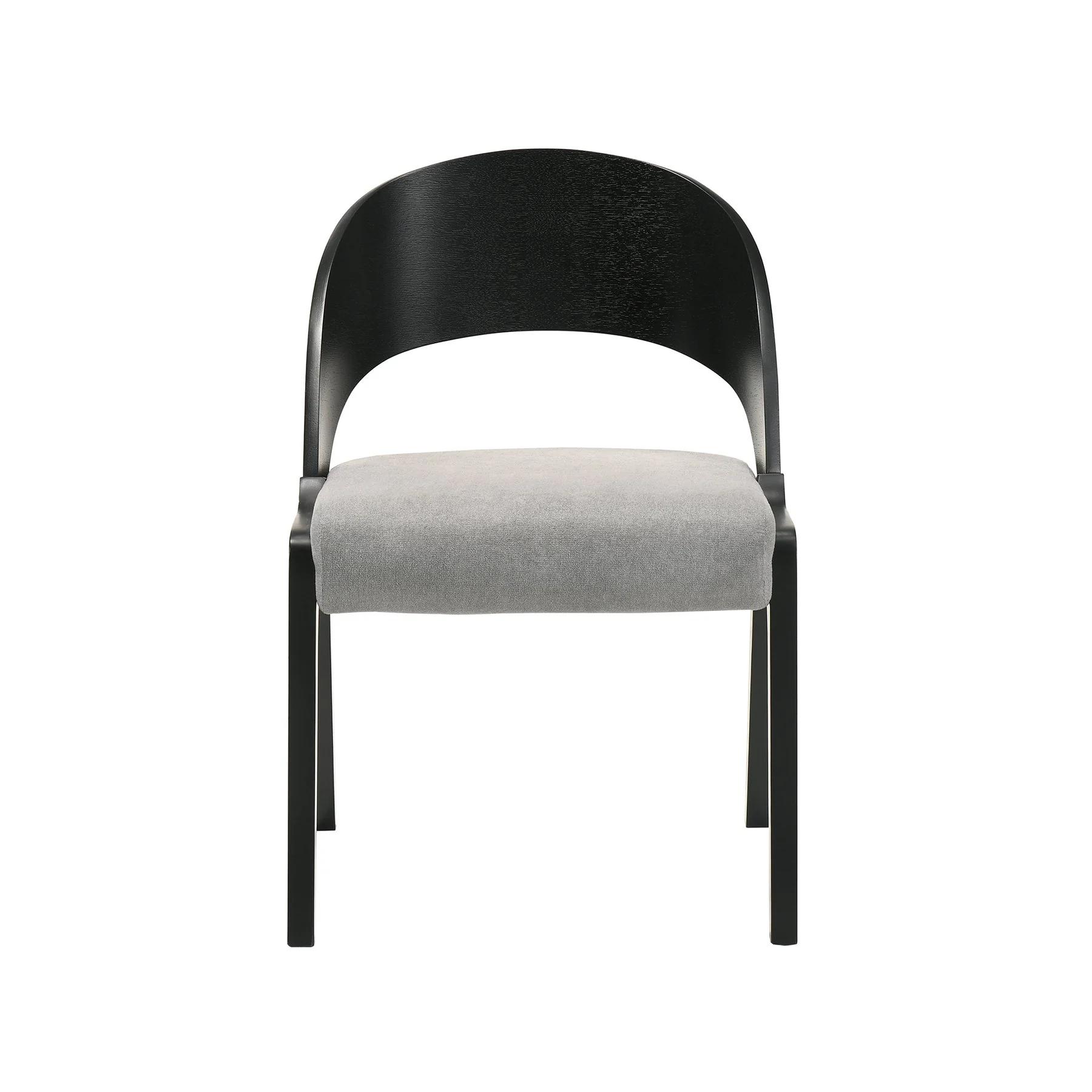 Venus and Polly 5 Piece Black Marble Round Dining Set - Image 3