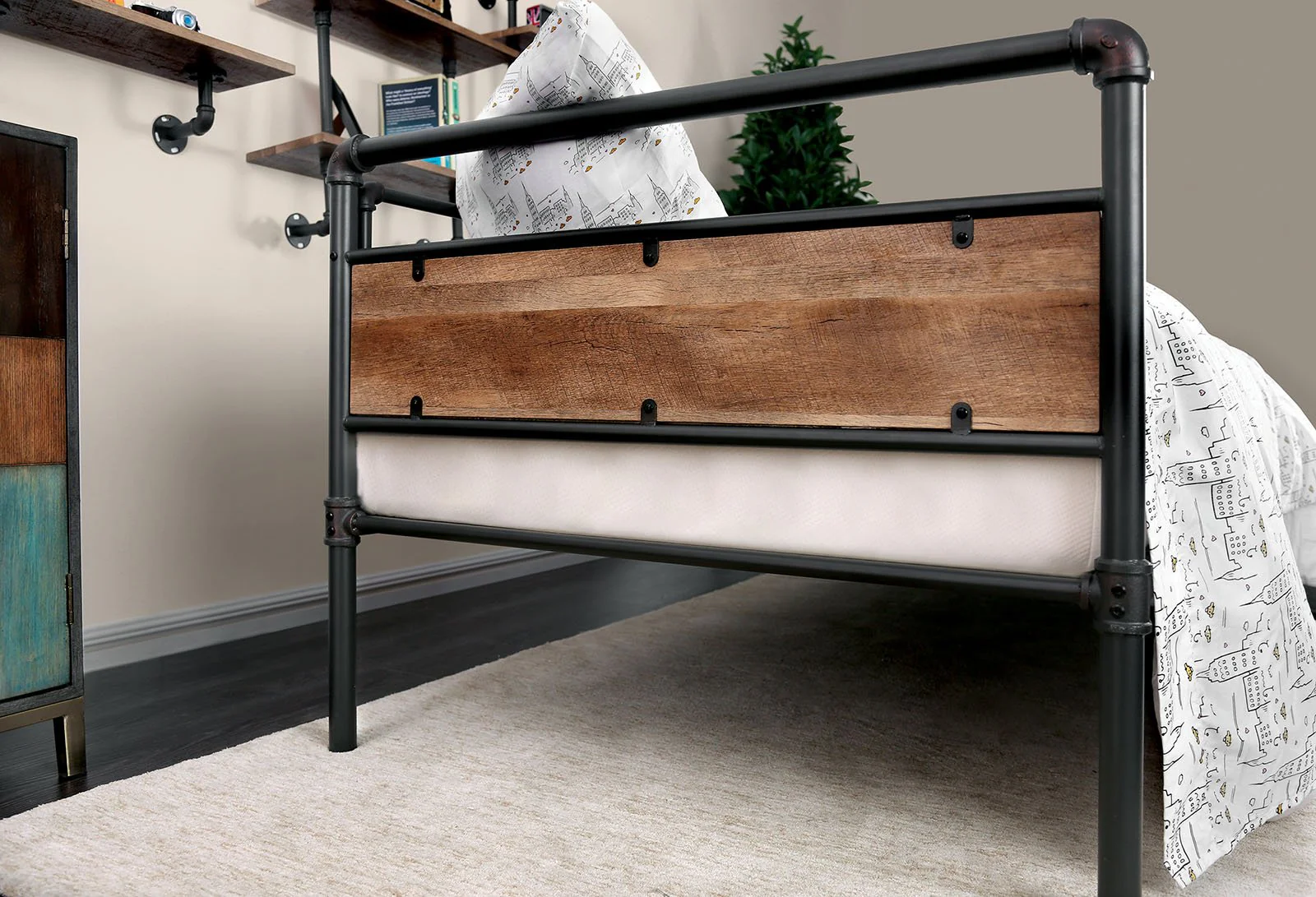 Vidar Daybed, Sand Black/Oak - Image 5